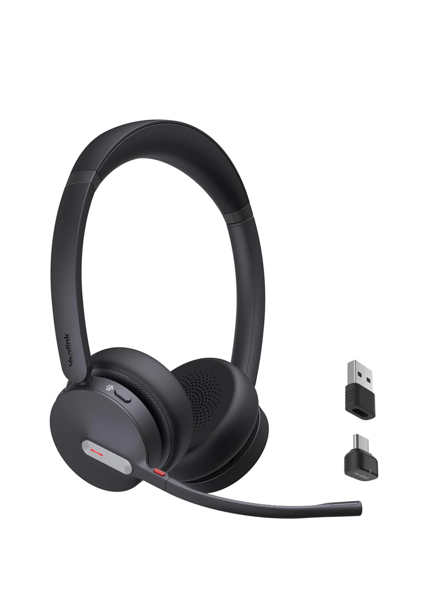 BH70 UC Dual Siyah USB-A Kablosuz Bluetooth Çift Taraflı Ofis Kulaklığı