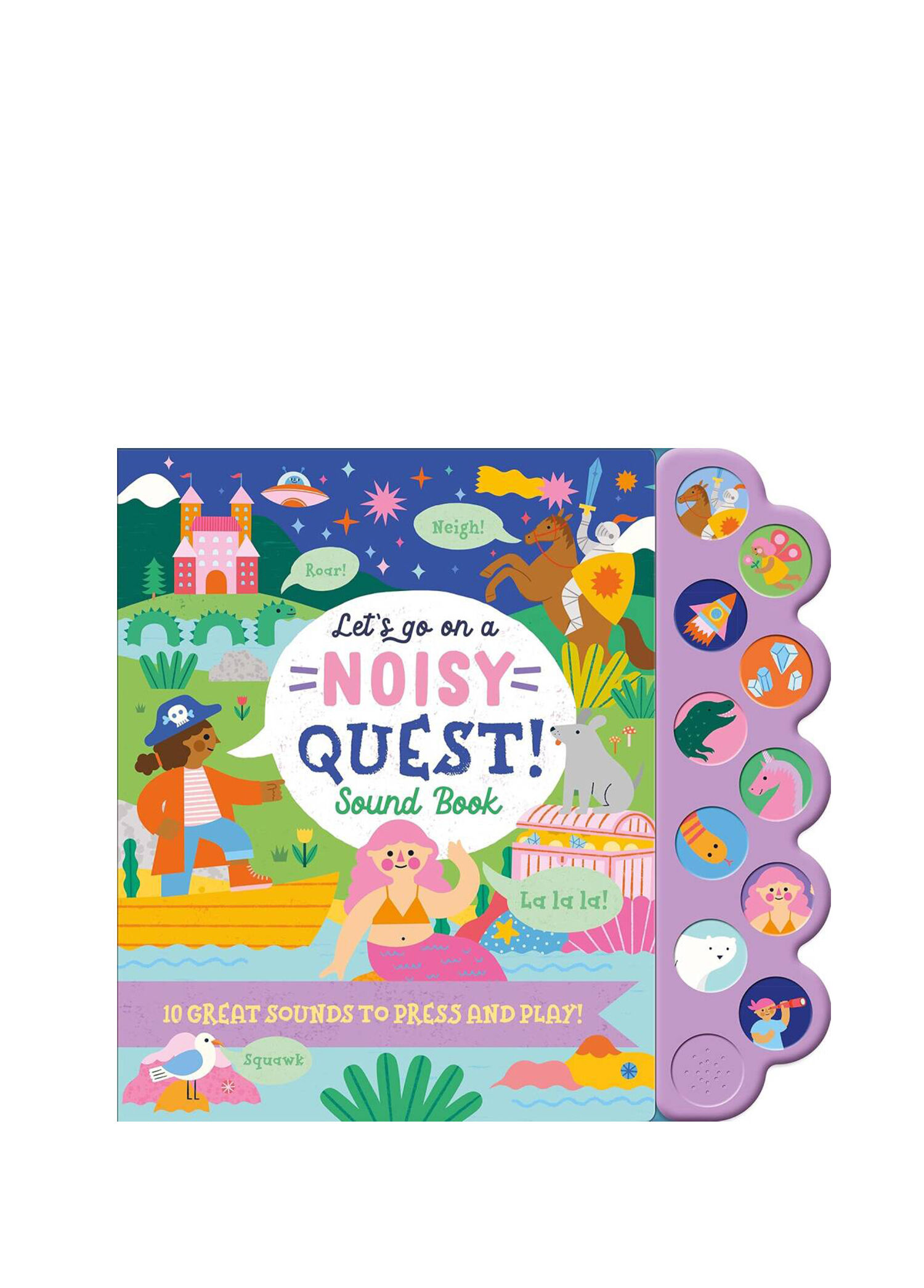 Quest 10 Button Sound Yabancı Dil Sesli Çocuk Kitabı