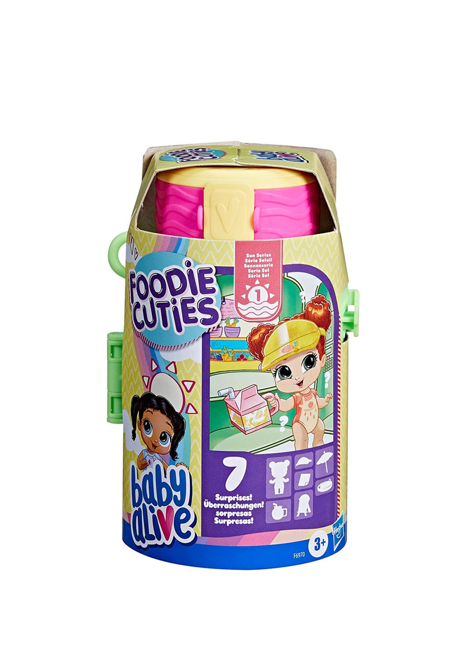 Baby Alive Foodie Cuties Sürpriz Oyuncak Figür Matarası