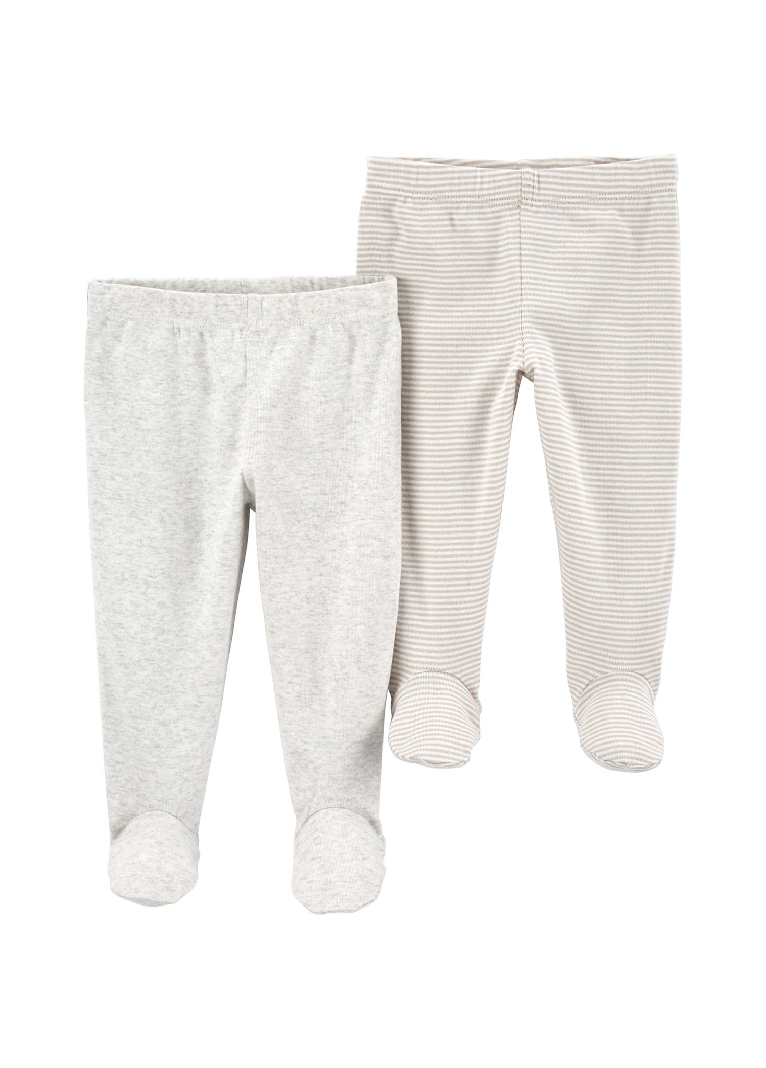 Gri Unisex Bebek 2'li Pantolon Set