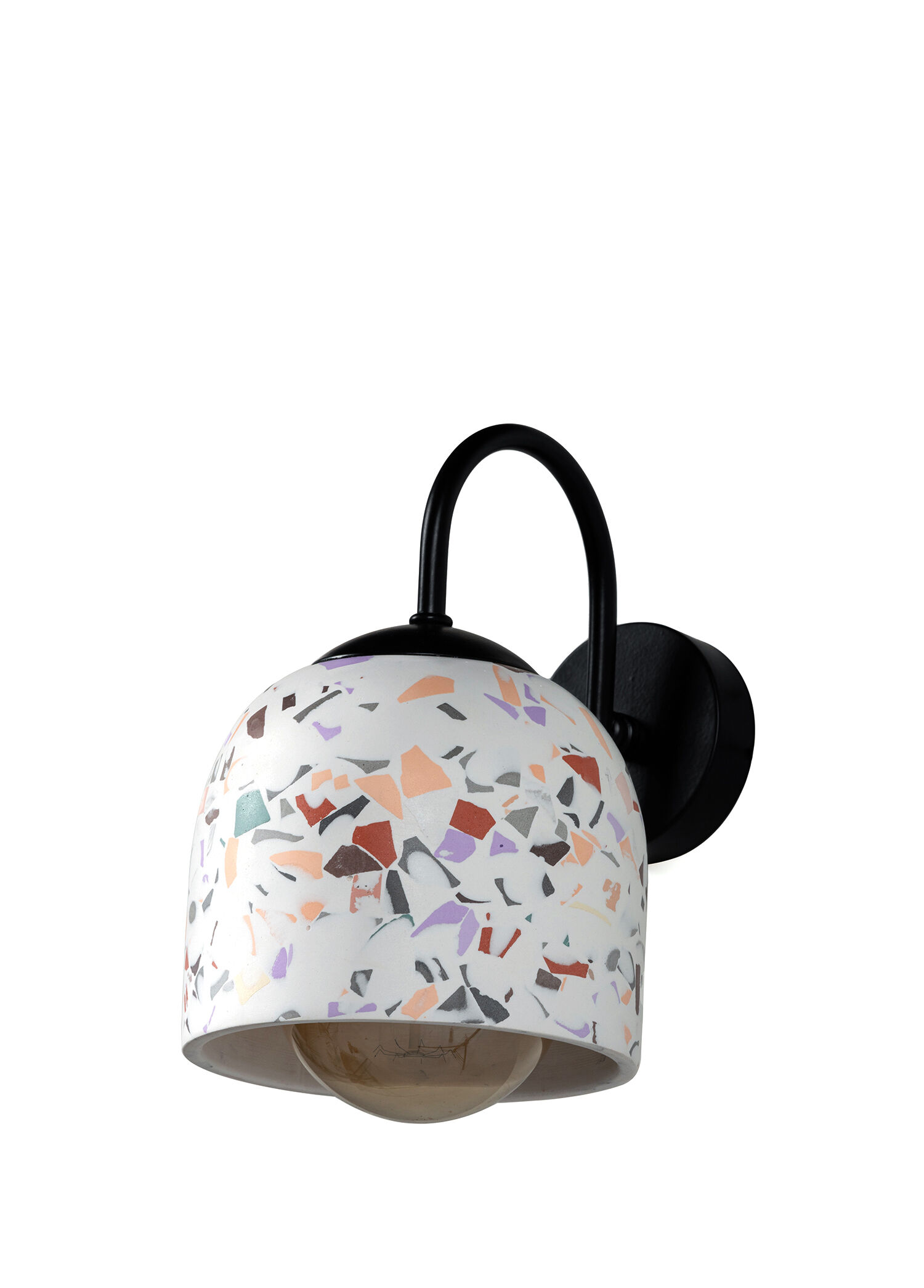 Terrazzo Metal Detaylı Aplik