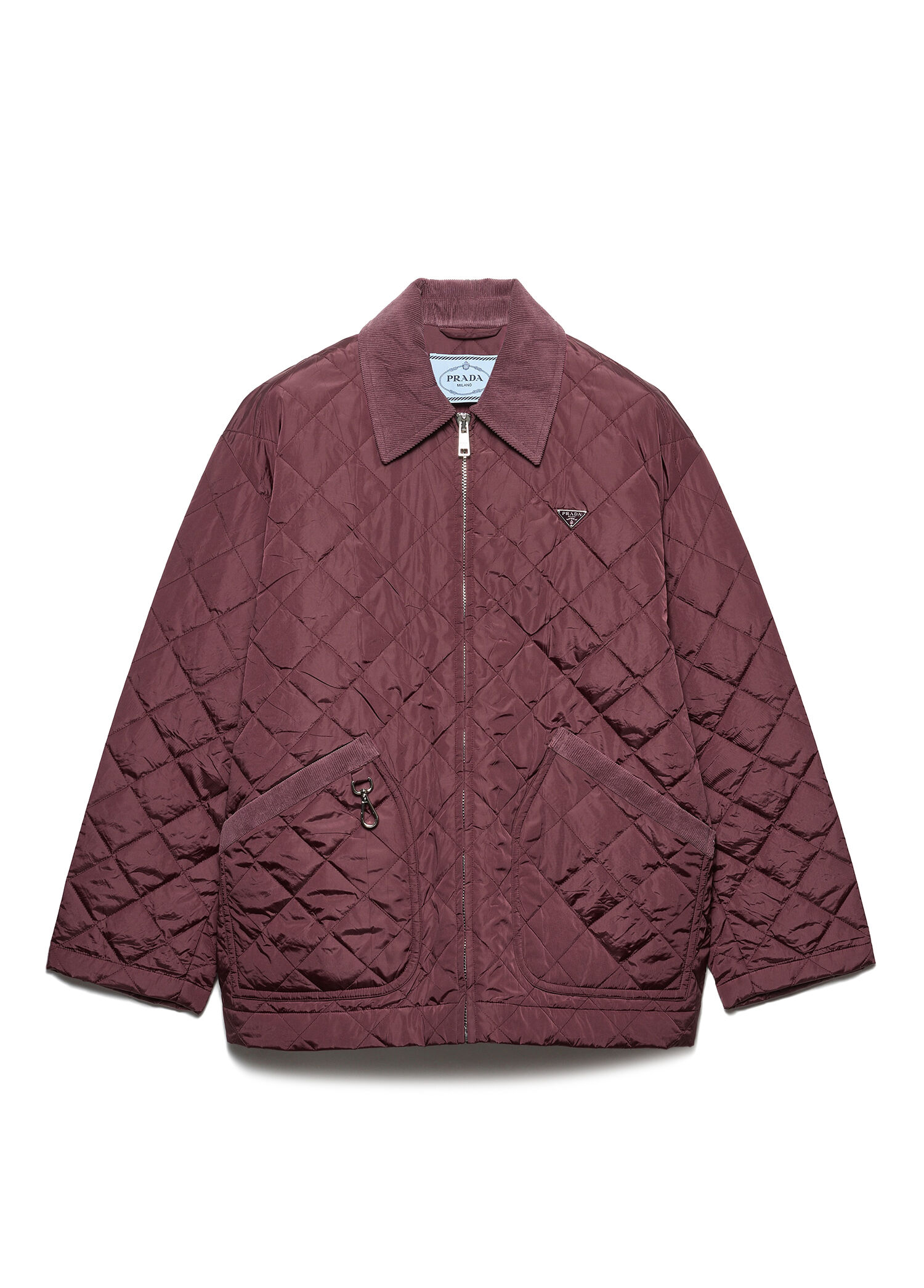 Bordo Re-Nylon Kadın Mont