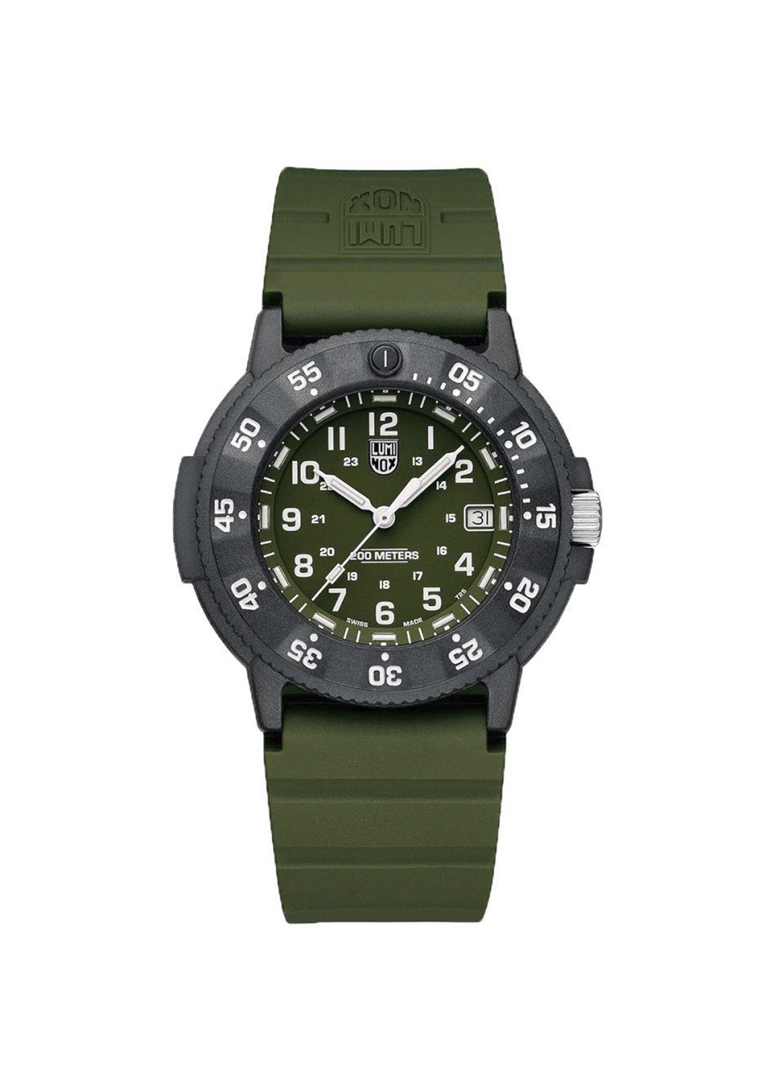 Luminox Yeşil Erkek XS.3013.EVO.S Yeşil Silikon Erkek Kol Saati 1773229 | Beymen