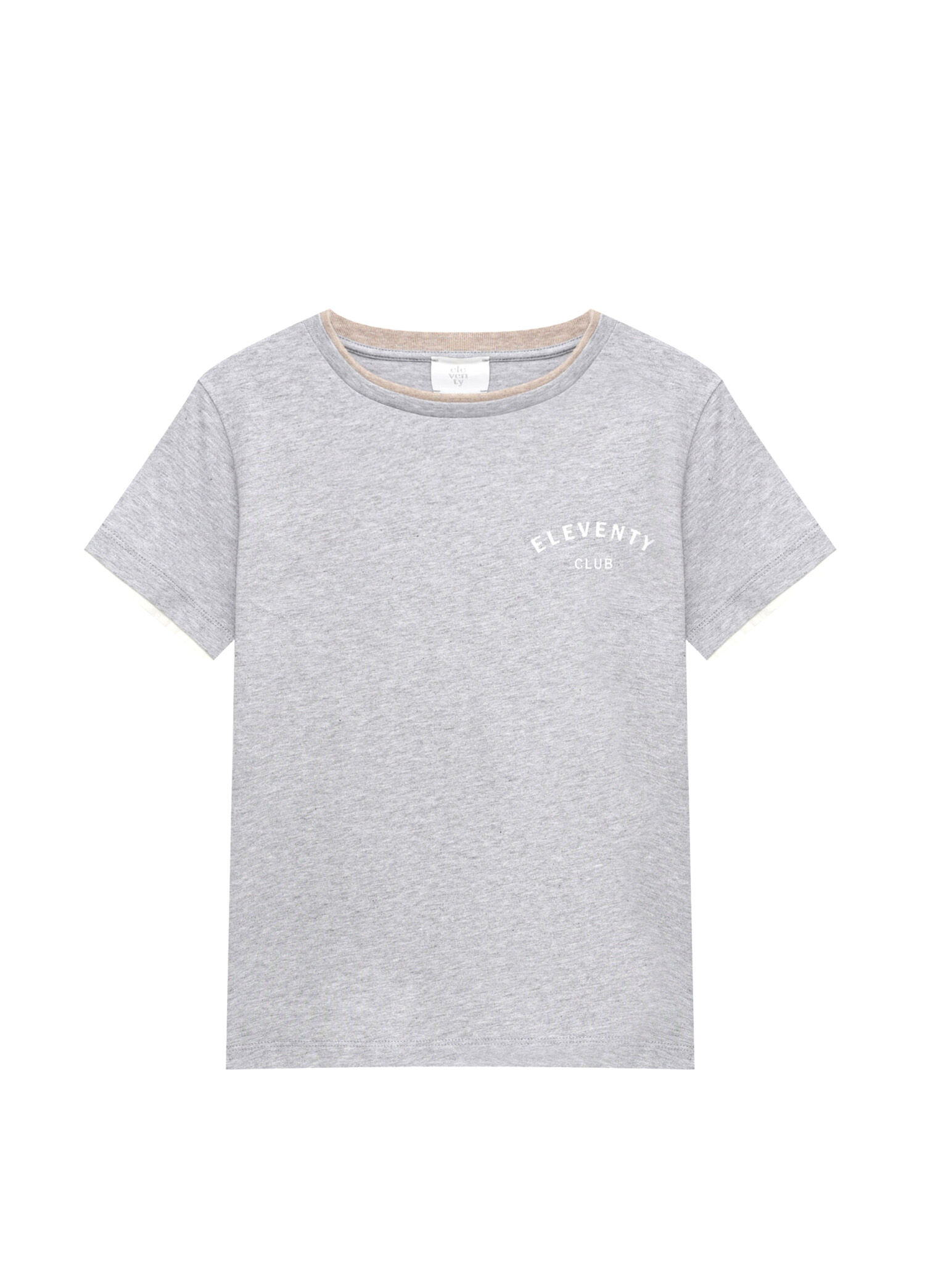 Bej Erkek Çocuk T-shirt