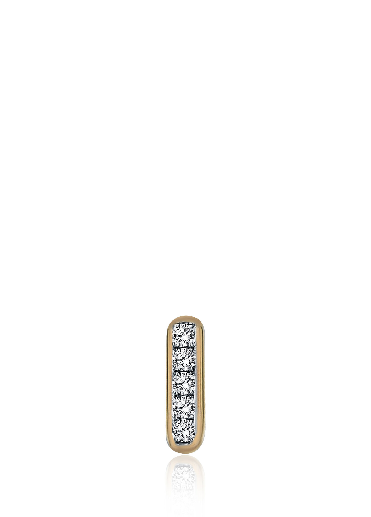 Beams Mini Pırlanta Kadın Altın Stud Küpe
