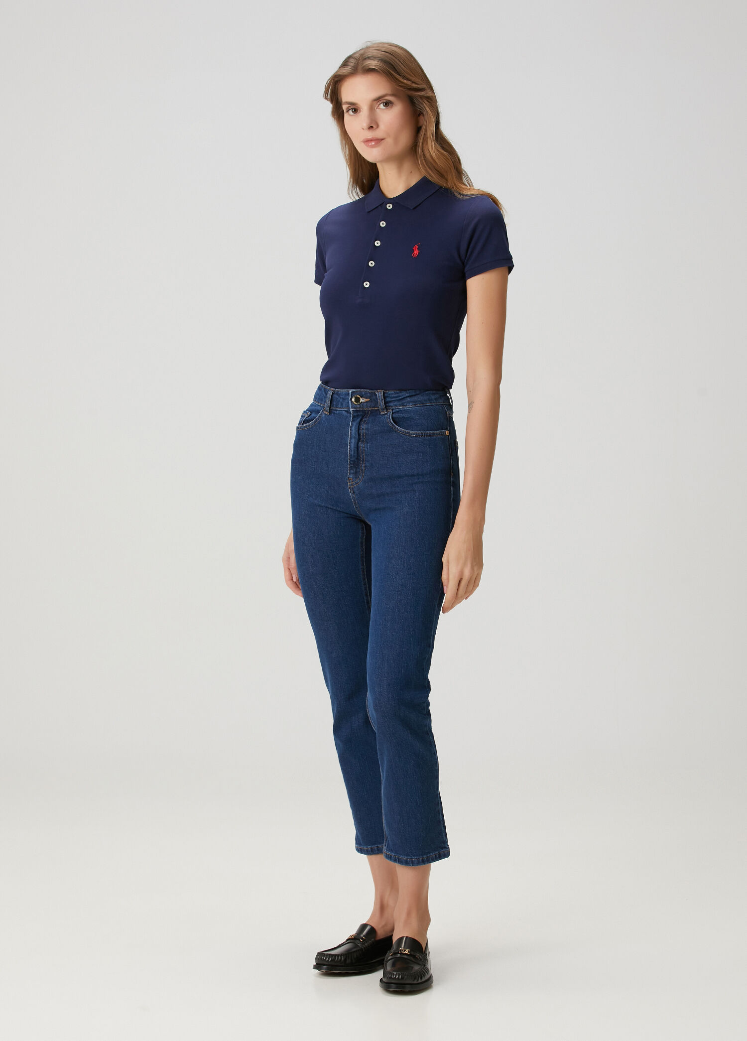 Polo Ralph Lauren Lacivert Kadın Lacivert Polo T-shirt 1626503
