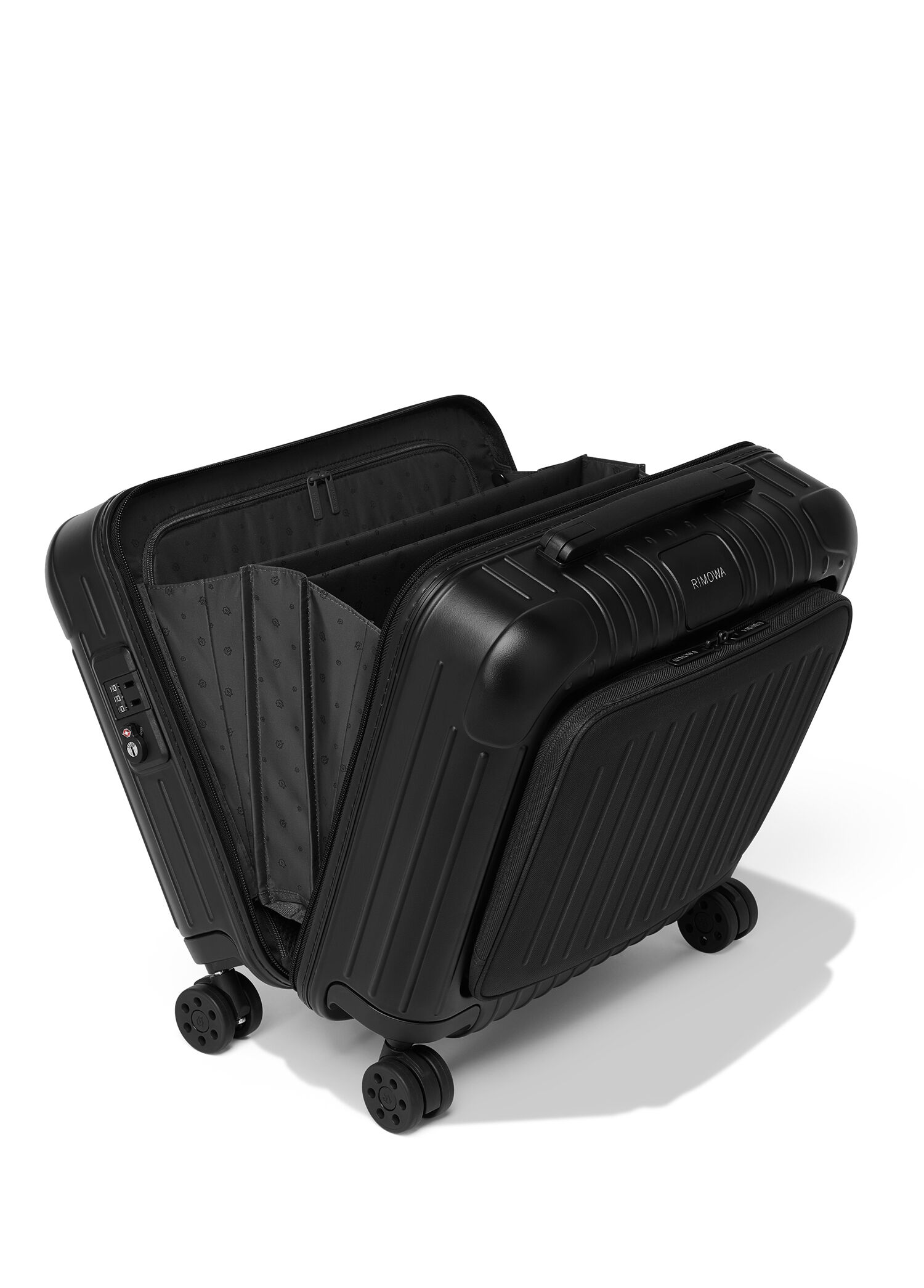 Black Rimowa Black Men Essential Sleeve Compact Matte Black