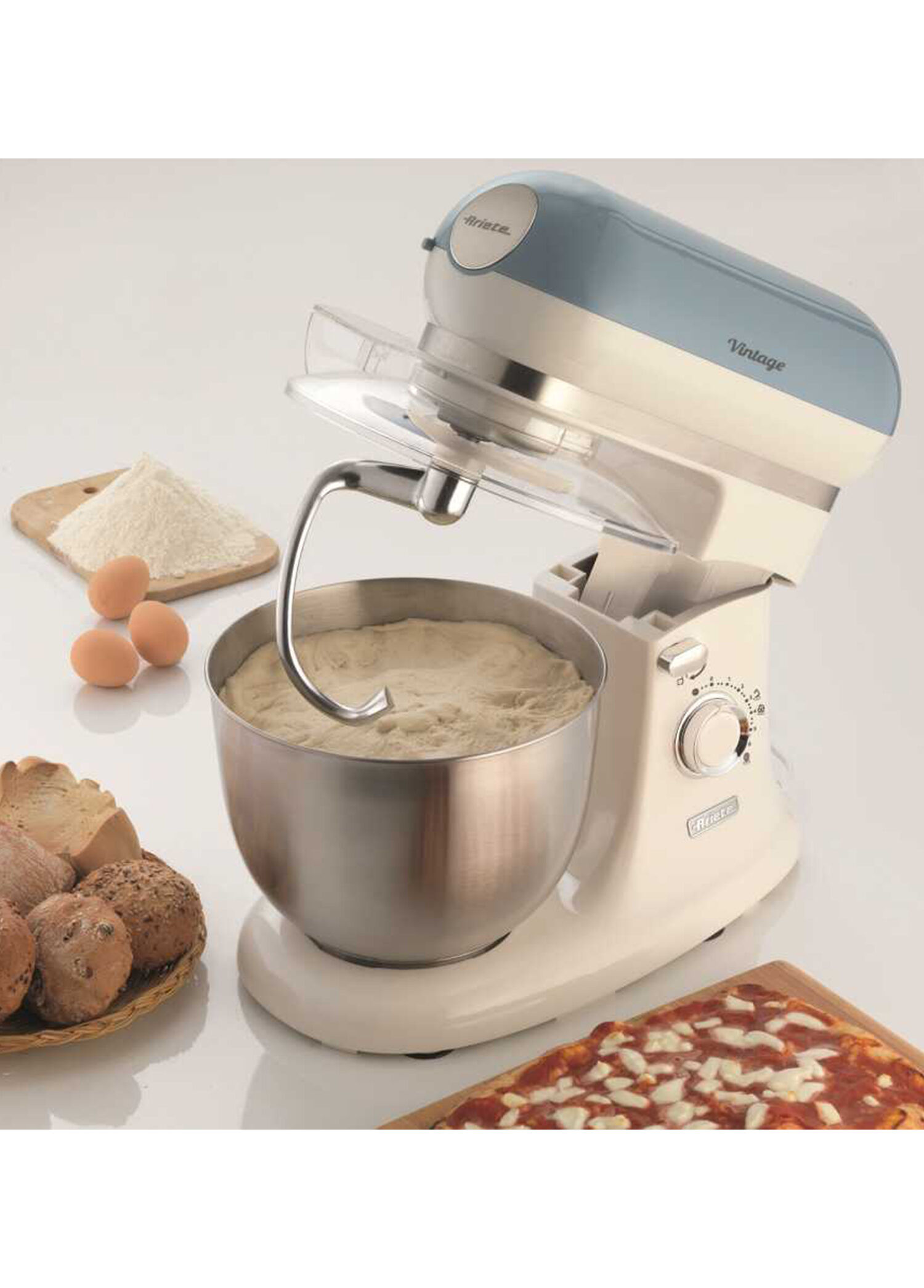 Vintage 1200 W Blue Kitchen Chef 5.5 lt