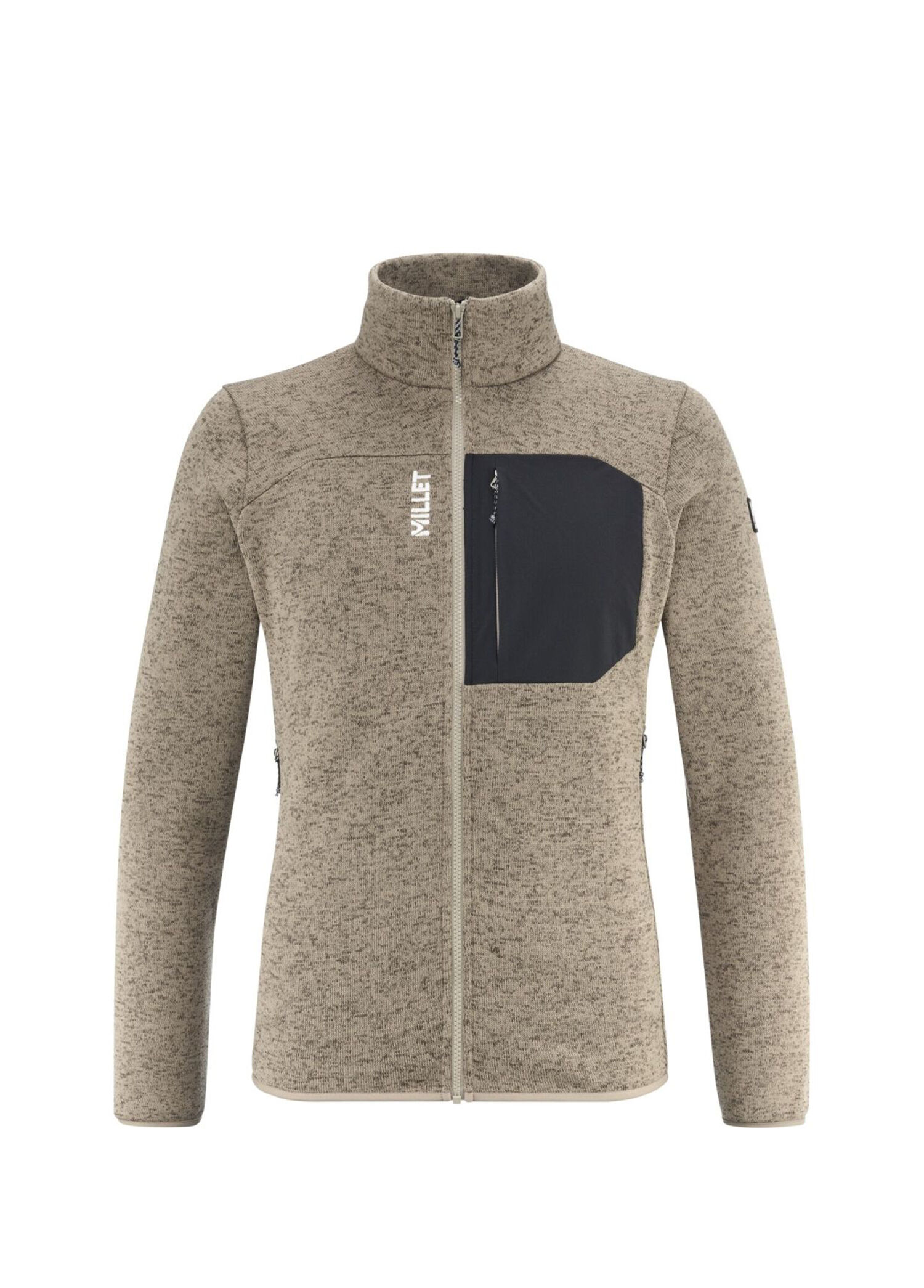 Cham Gri Polar Erkek Spor Ceket MIV10618 N9904