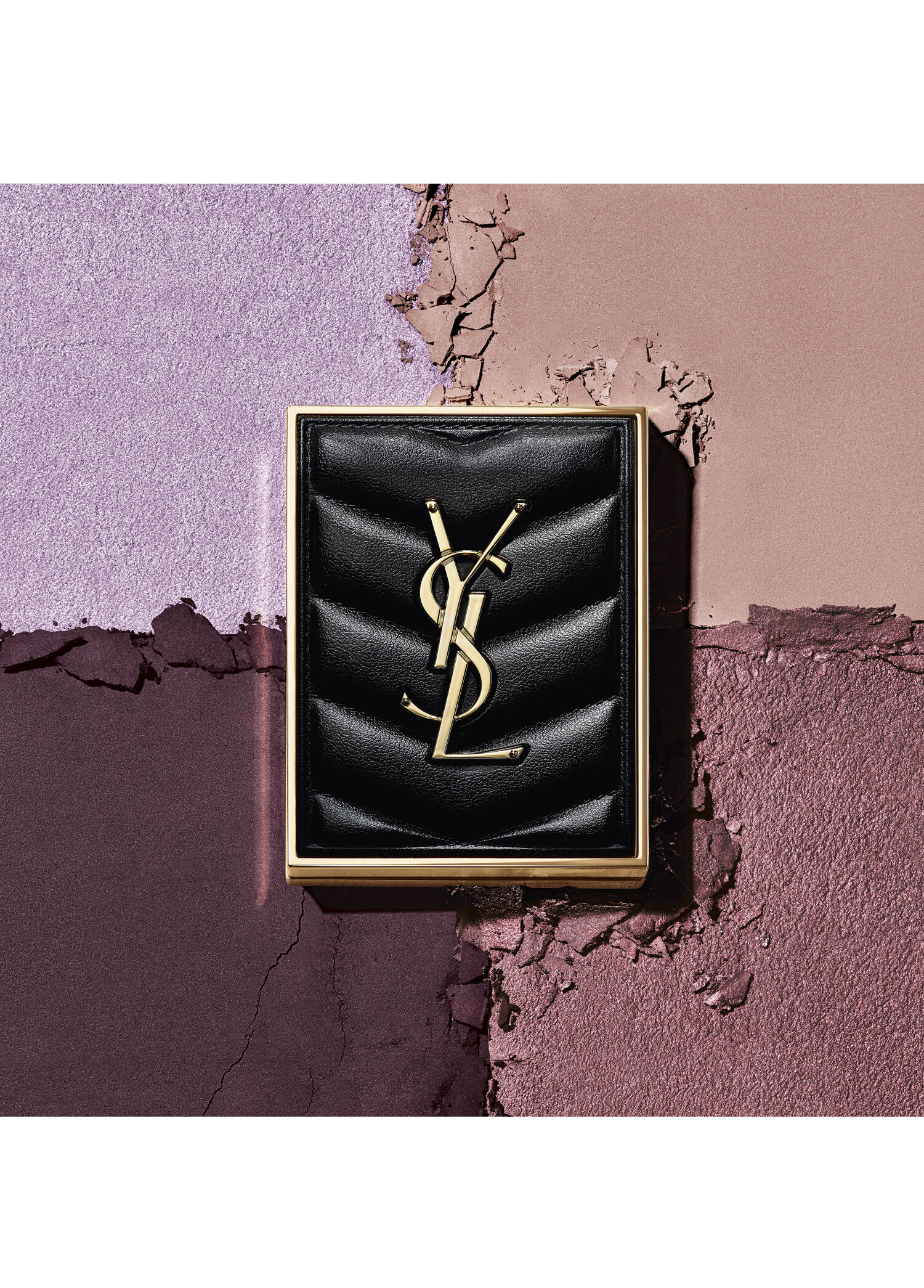 Yves Saint Laurent - Couture Mini Clutch Far Paleti Magnetic