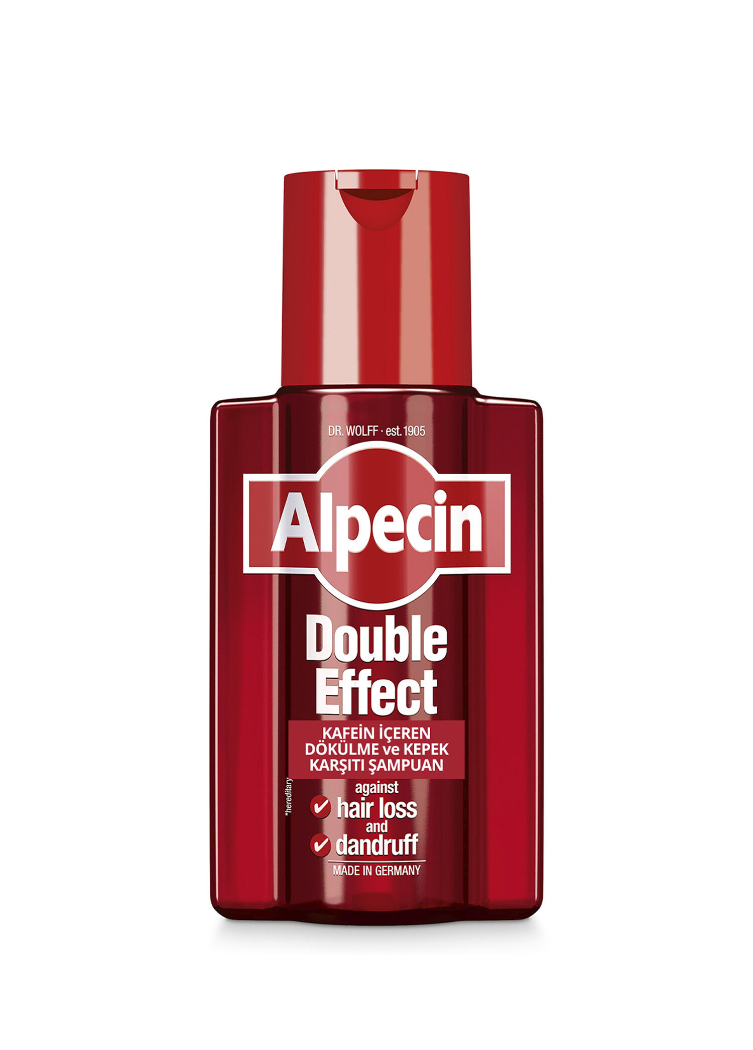 Double Effect Kafeinli Dökülme ve Kepek Karşıtı Şampuan 200 ml