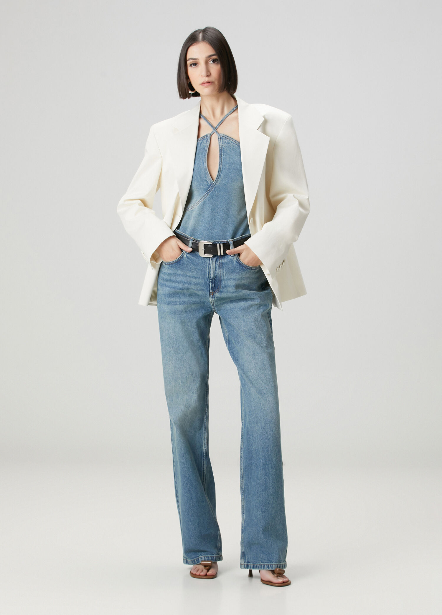 Mavi Straight Leg Jean Pantolon