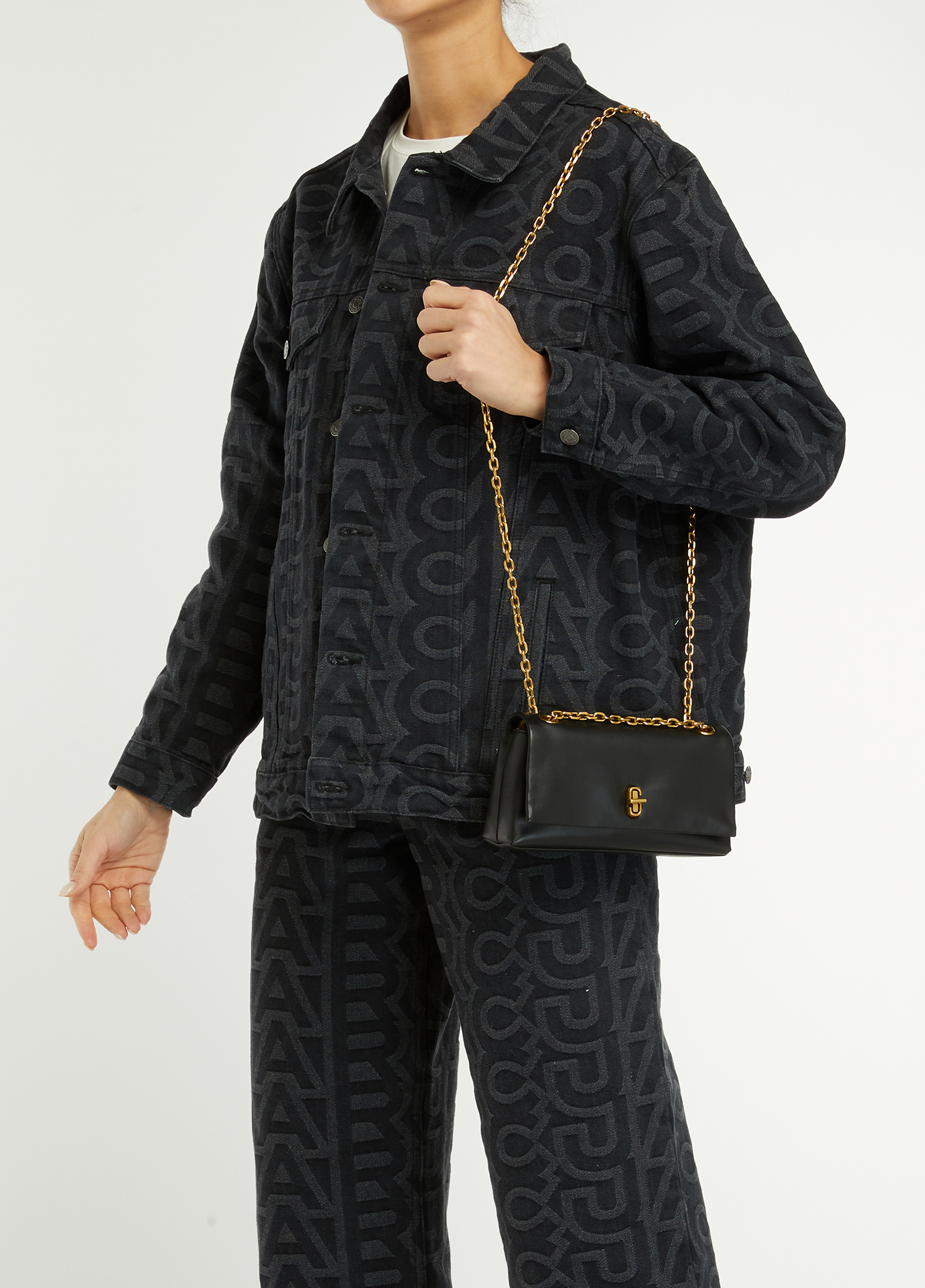 [Marc Jacobs] Leather The Mini Dual Chain ☆送料込☆ Marc Jacobs The Dual Chain Wallet | Saks Fifth Avenue