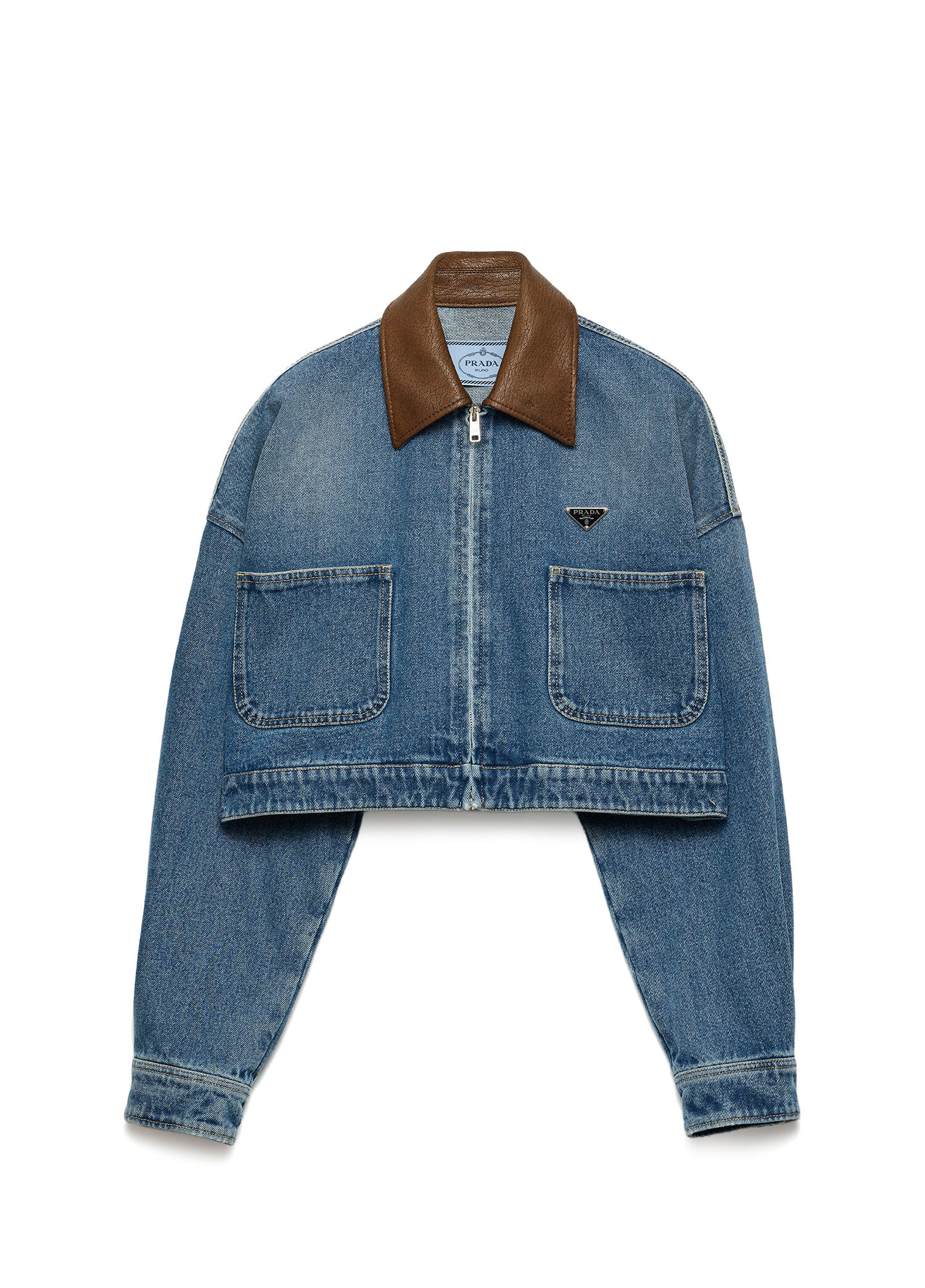 Mavi Kadın Kısa Denim Ceket