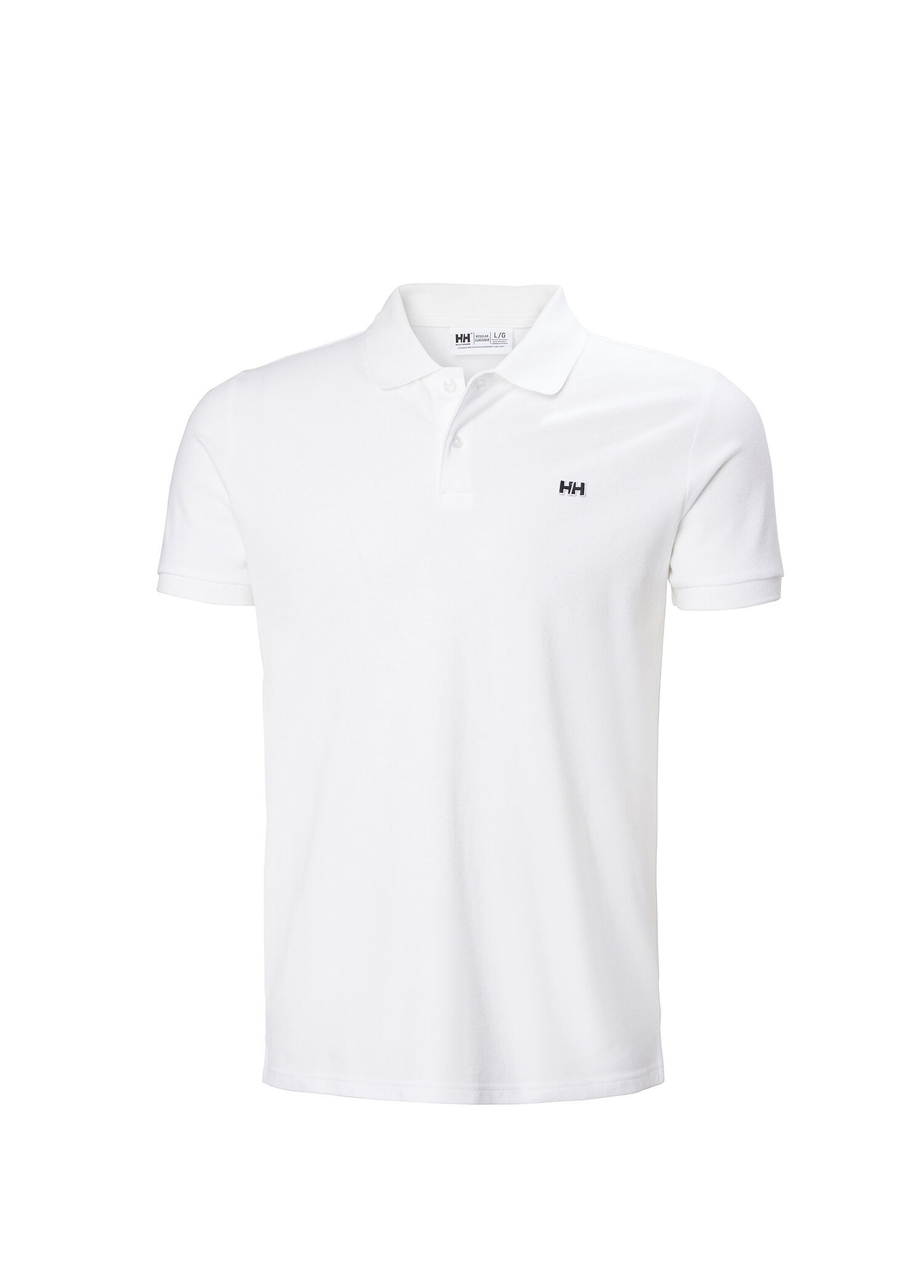 Hudson White Pamuklu Polo Yaka Kısa Kollu Erkek T-Shirt