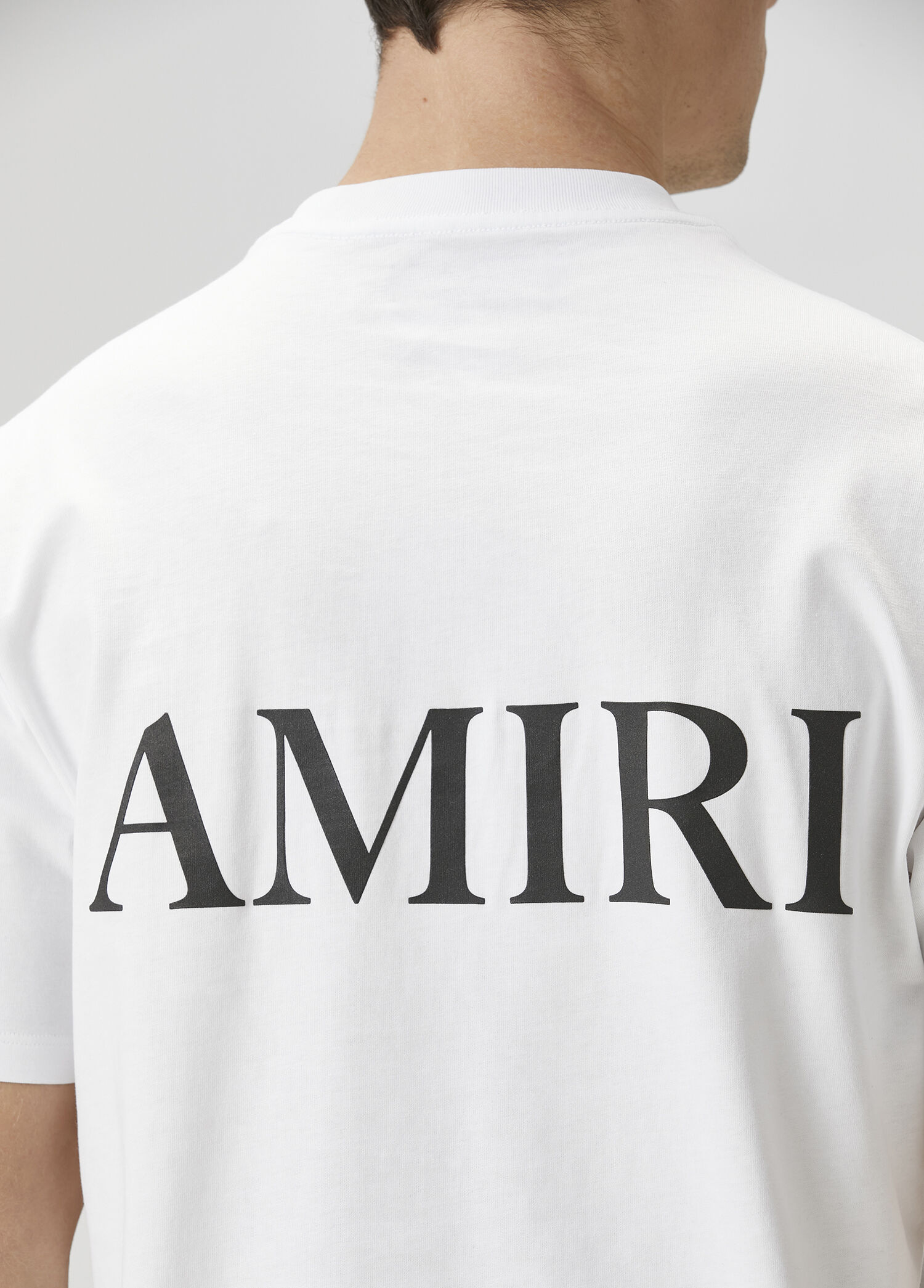 Amiri Beyaz Erkek Beyaz Logo Baskılı T-shirt 1646047 | Beymen