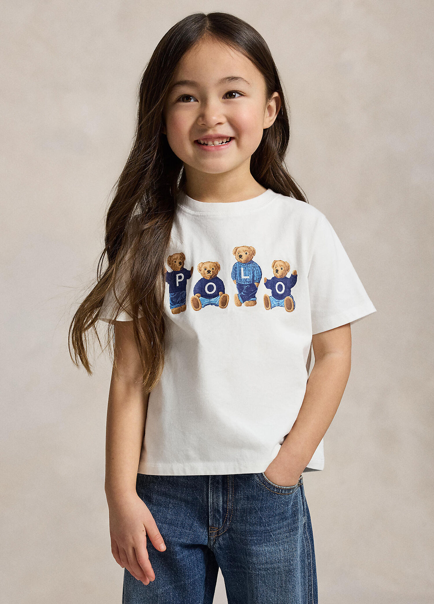 Beyaz Kız Çocuk T-shirt