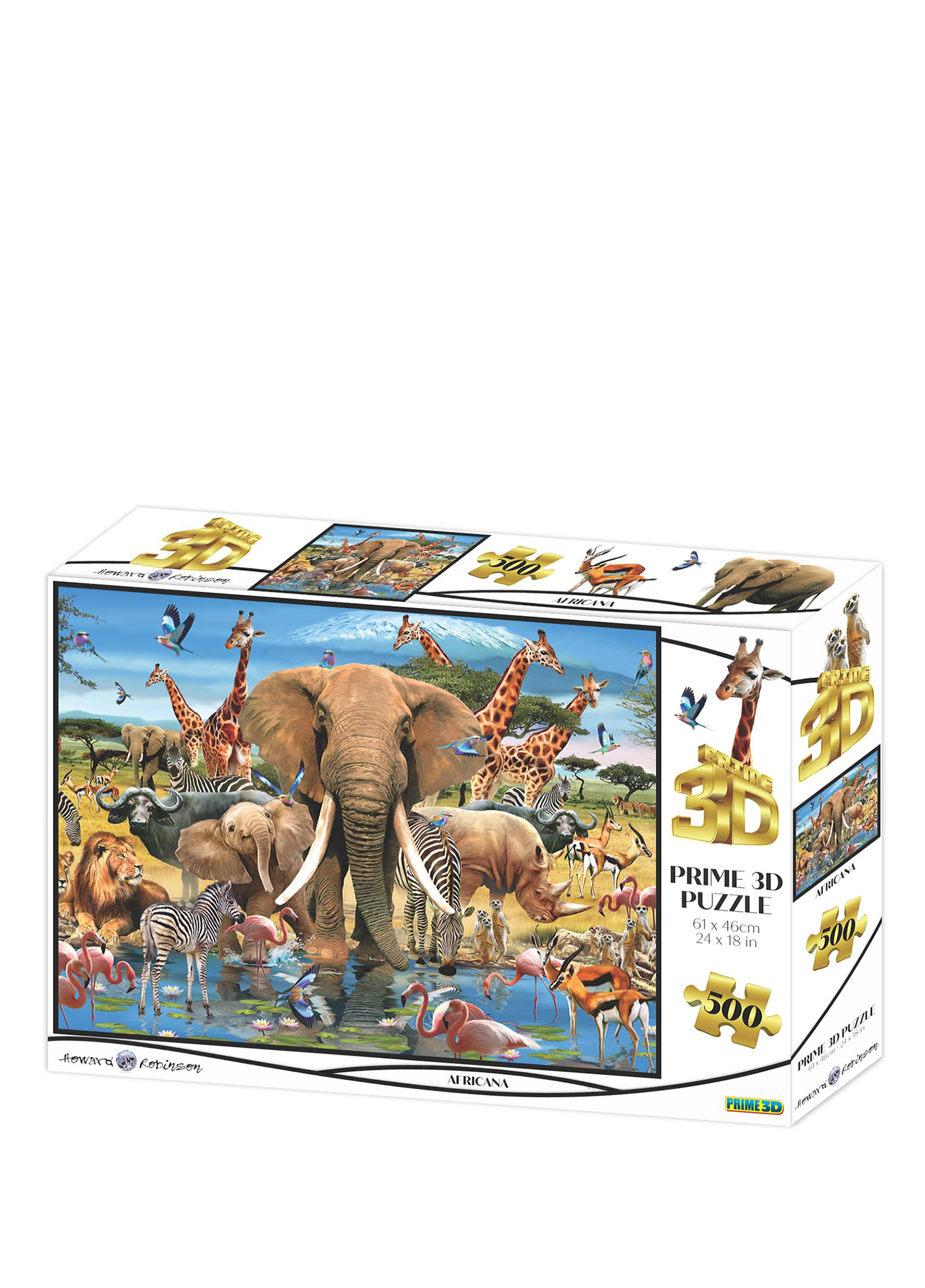 10455 Afrika 500 Parça Yetişkin Puzzle