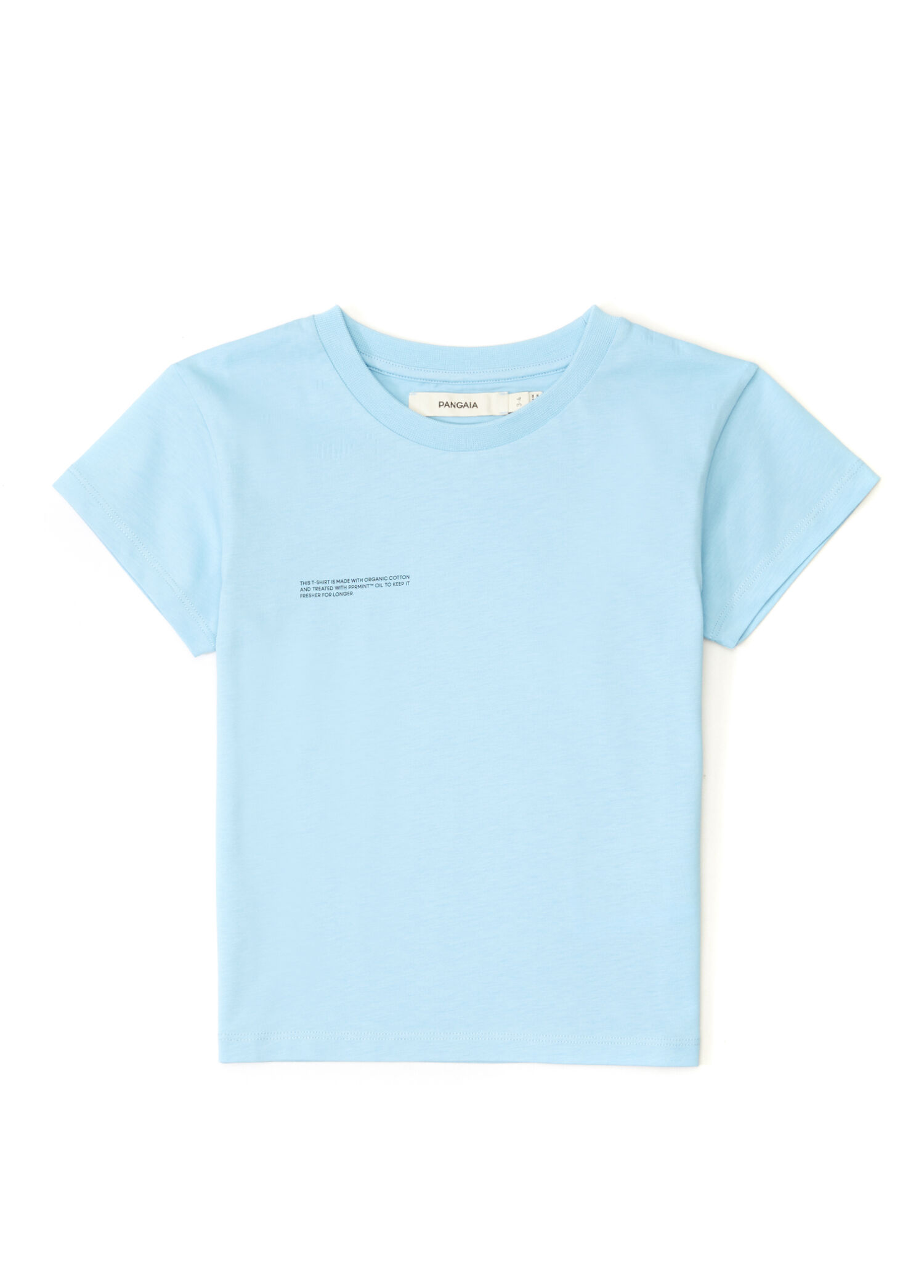 Mavi Organik Pamuk Çocuk T-shirt