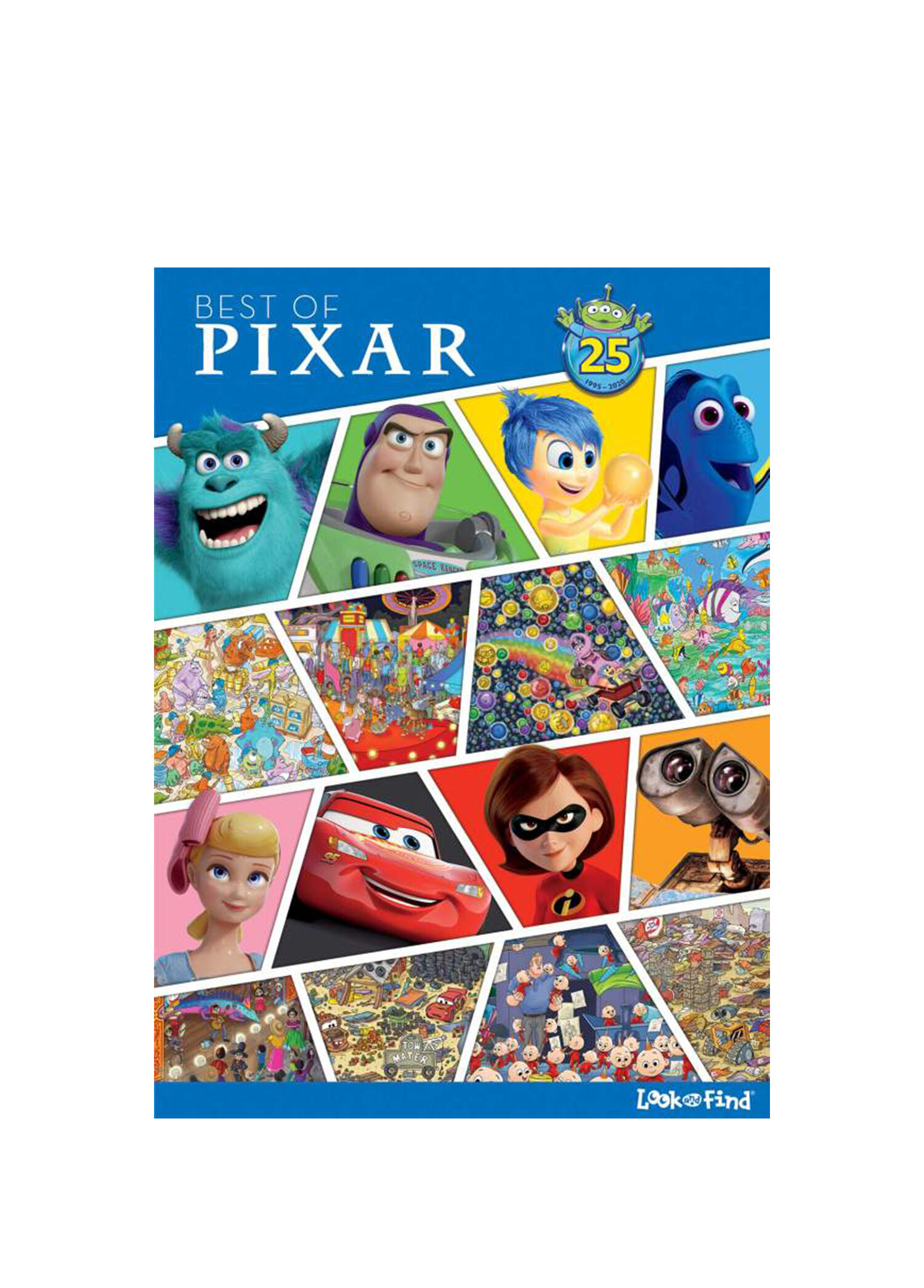 Best of Pixar Look and Find Activity Book
