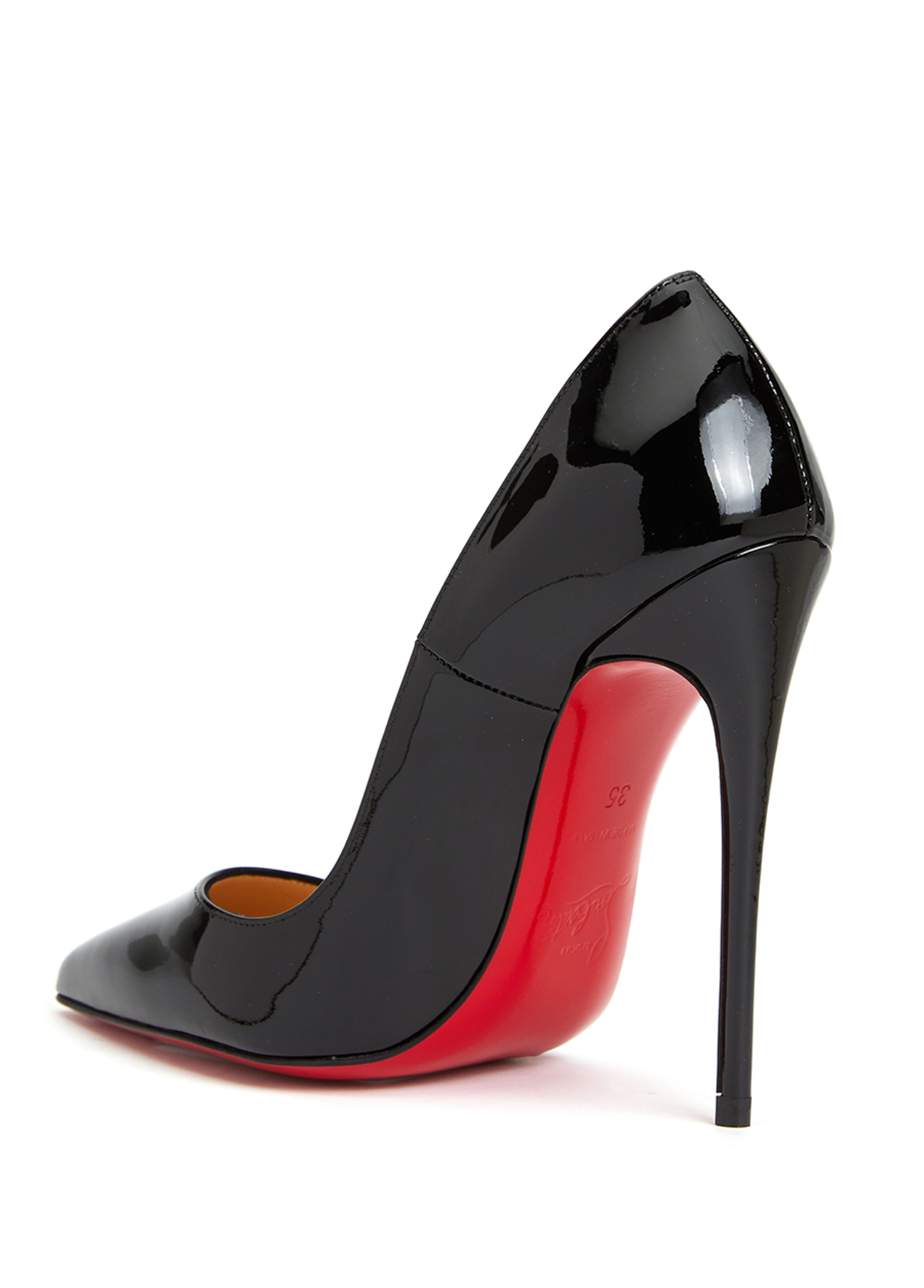 Christian Louboutin Siyah Kadın So Kate Siyah Deri 12cm Stiletto