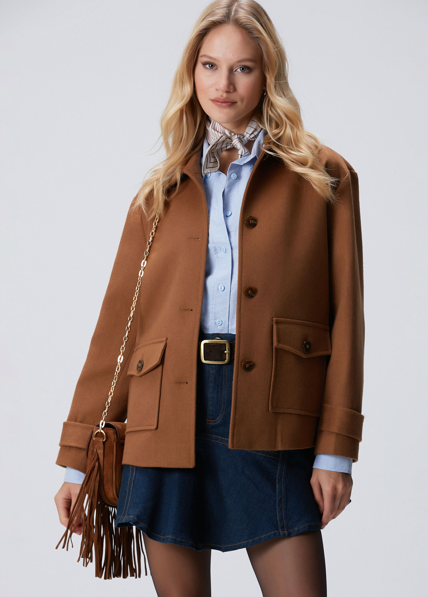 ミエルちゃん☆　pelle modaスエードブルゾン キャメル 54 SUEDE LEATHER SPORTS JACKET【BROWN】｜exodus brand™｜MELTING POT