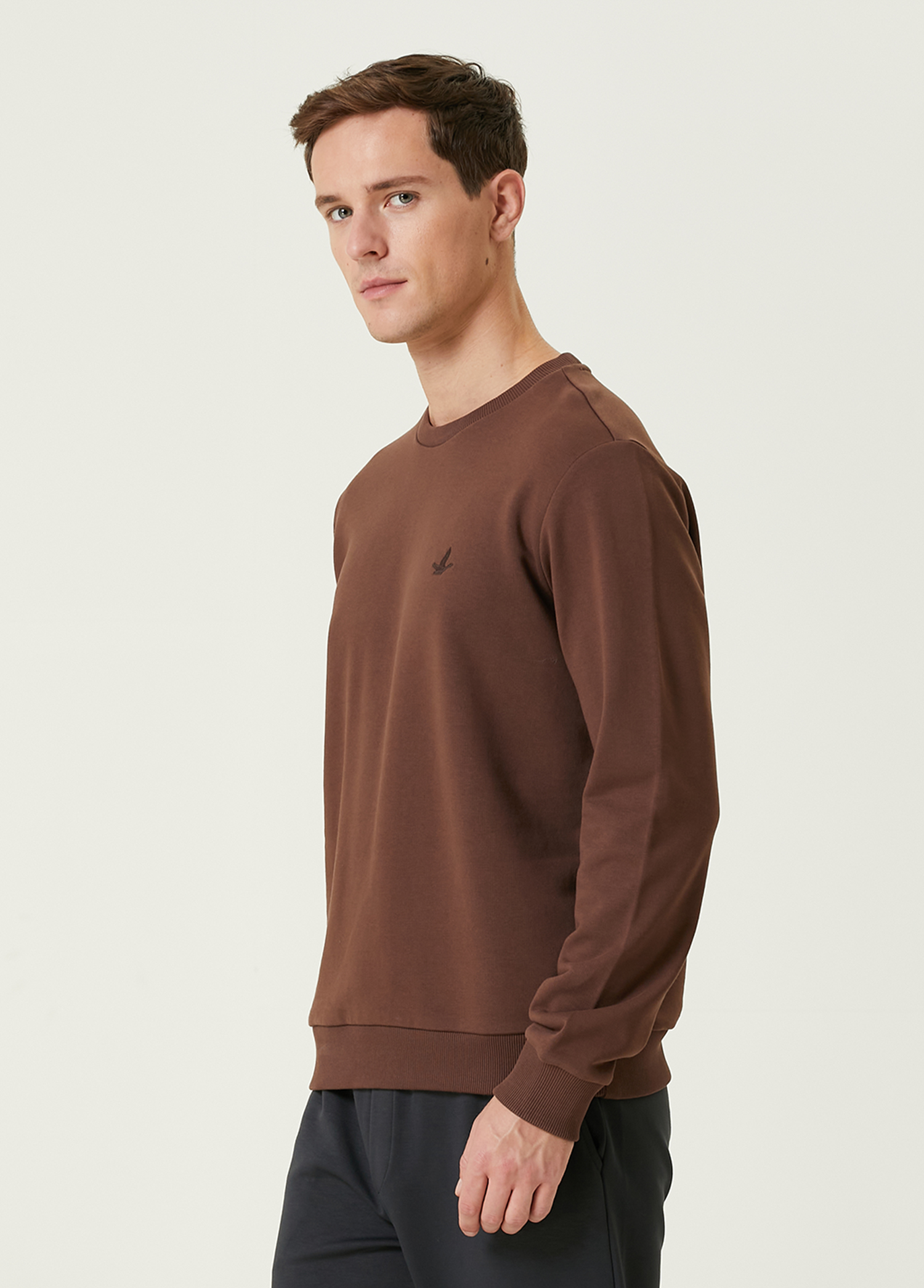 Koyu Kahverengi Sweatshirt_2