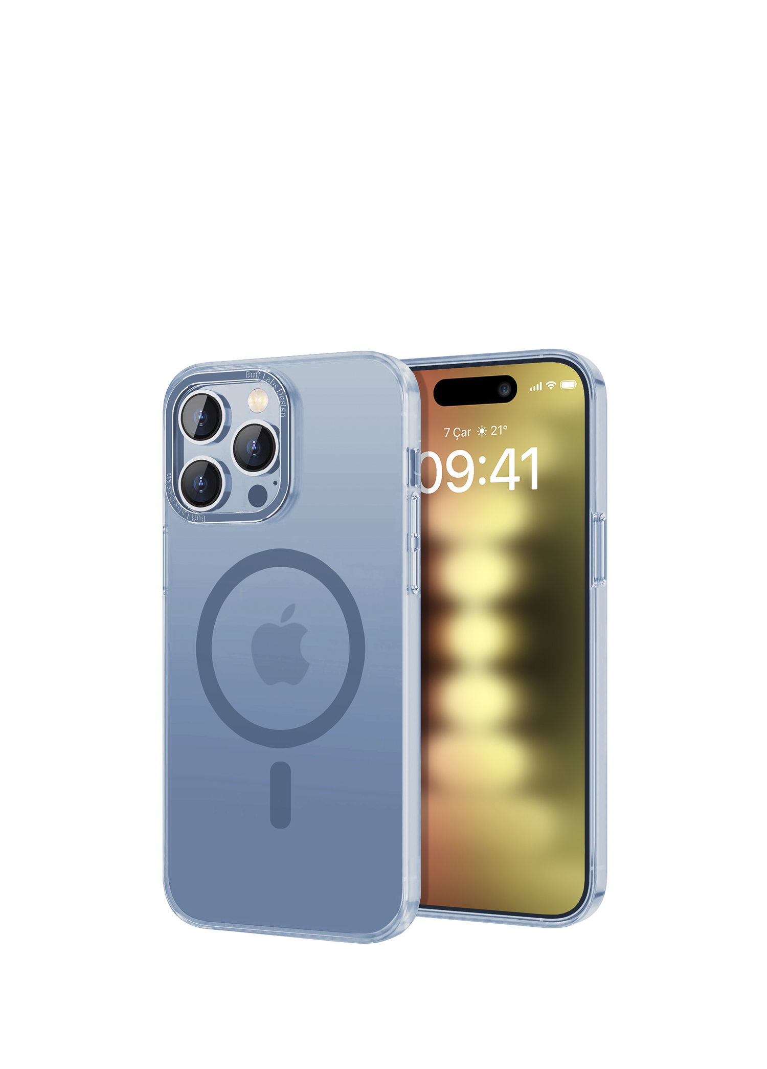 Blue iPhone 15 Pro TaoFit Kılıf