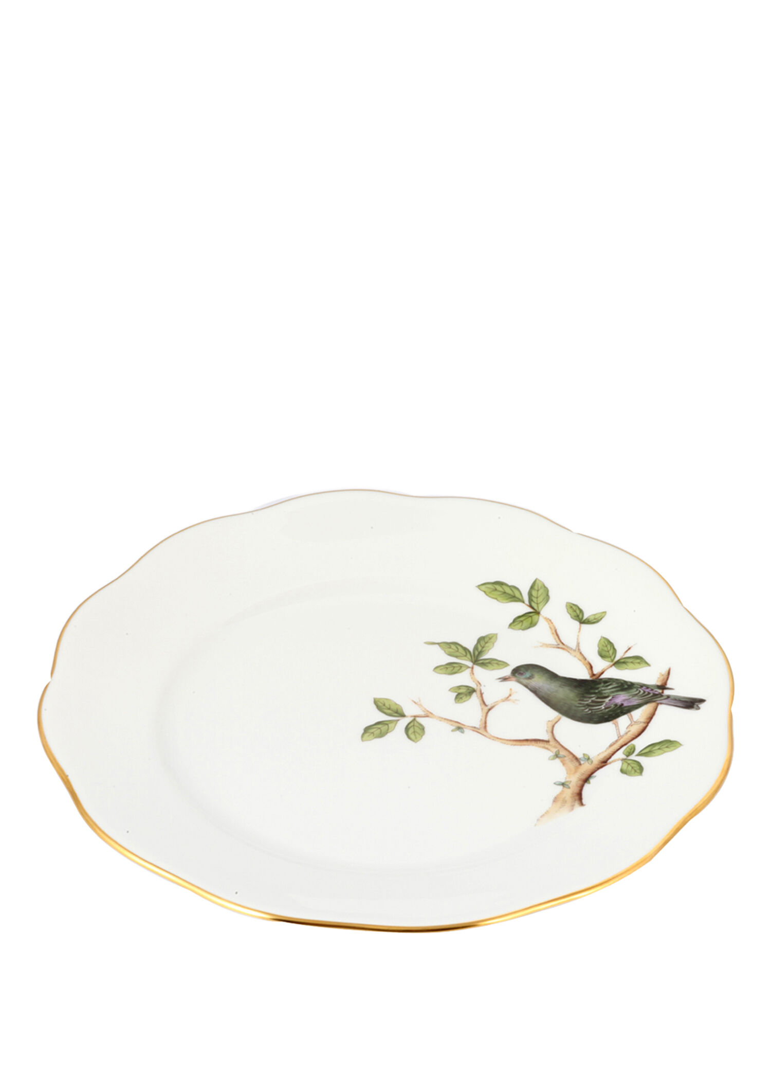 Songbird Desenli Porselen Tatlı Tabağı 21 cm