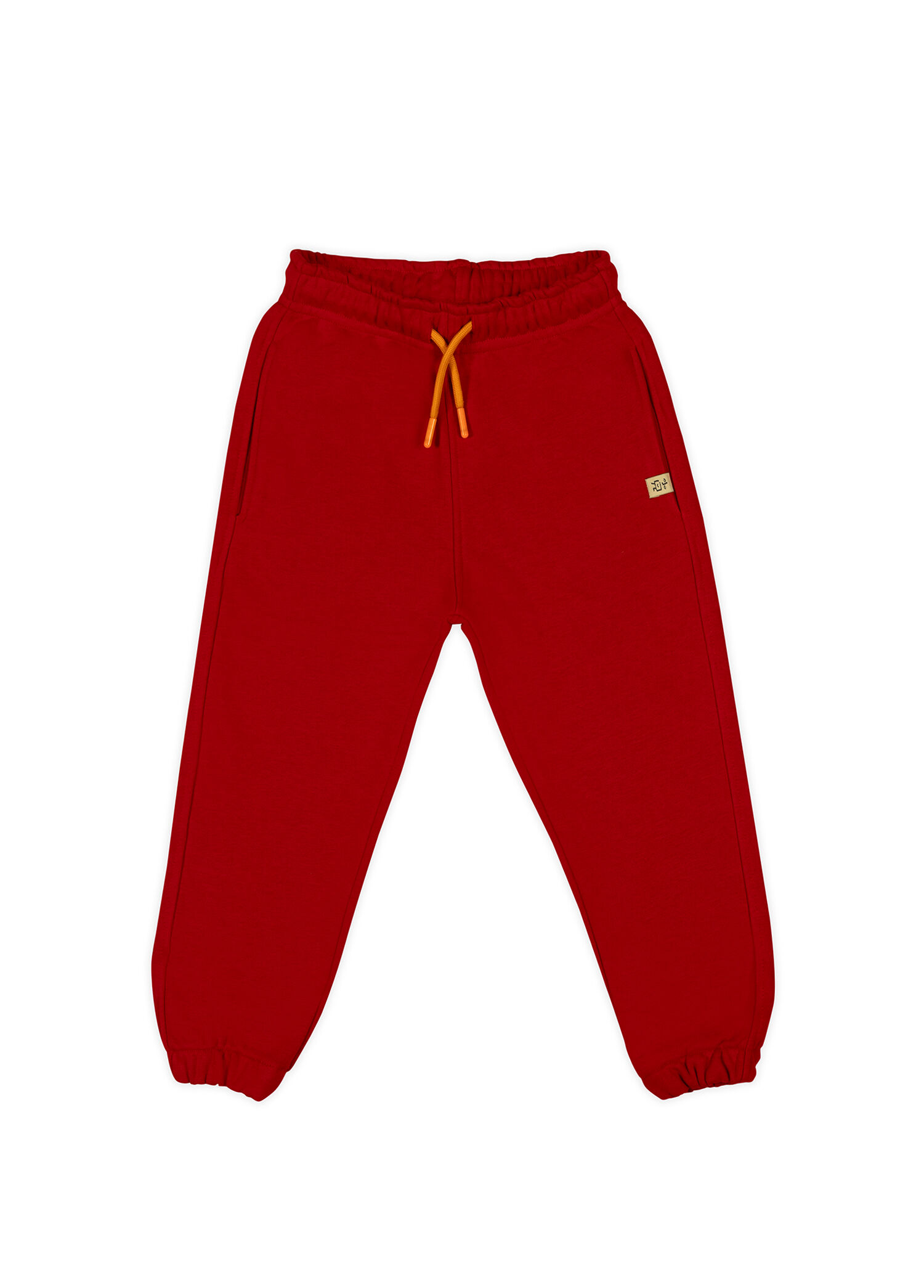 Happy Deer Year Kırmızı Erkek Çocuk Jogger Eşofman Altı