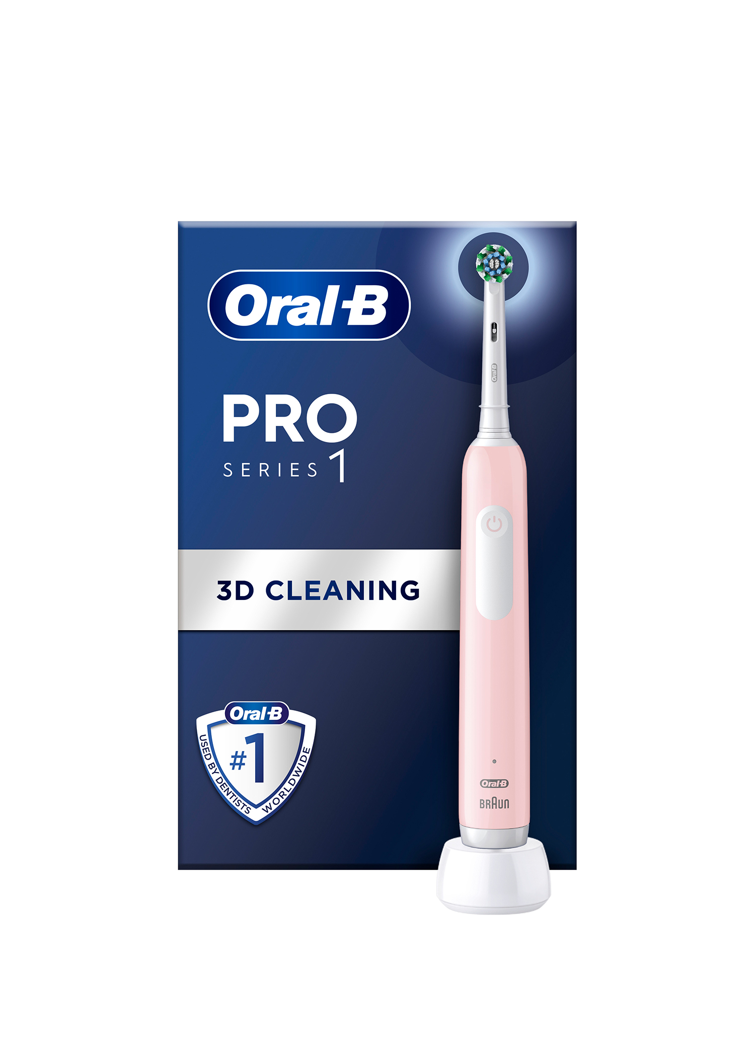 Pro Series 1 Pembe Şarjlı Diş Fırçası