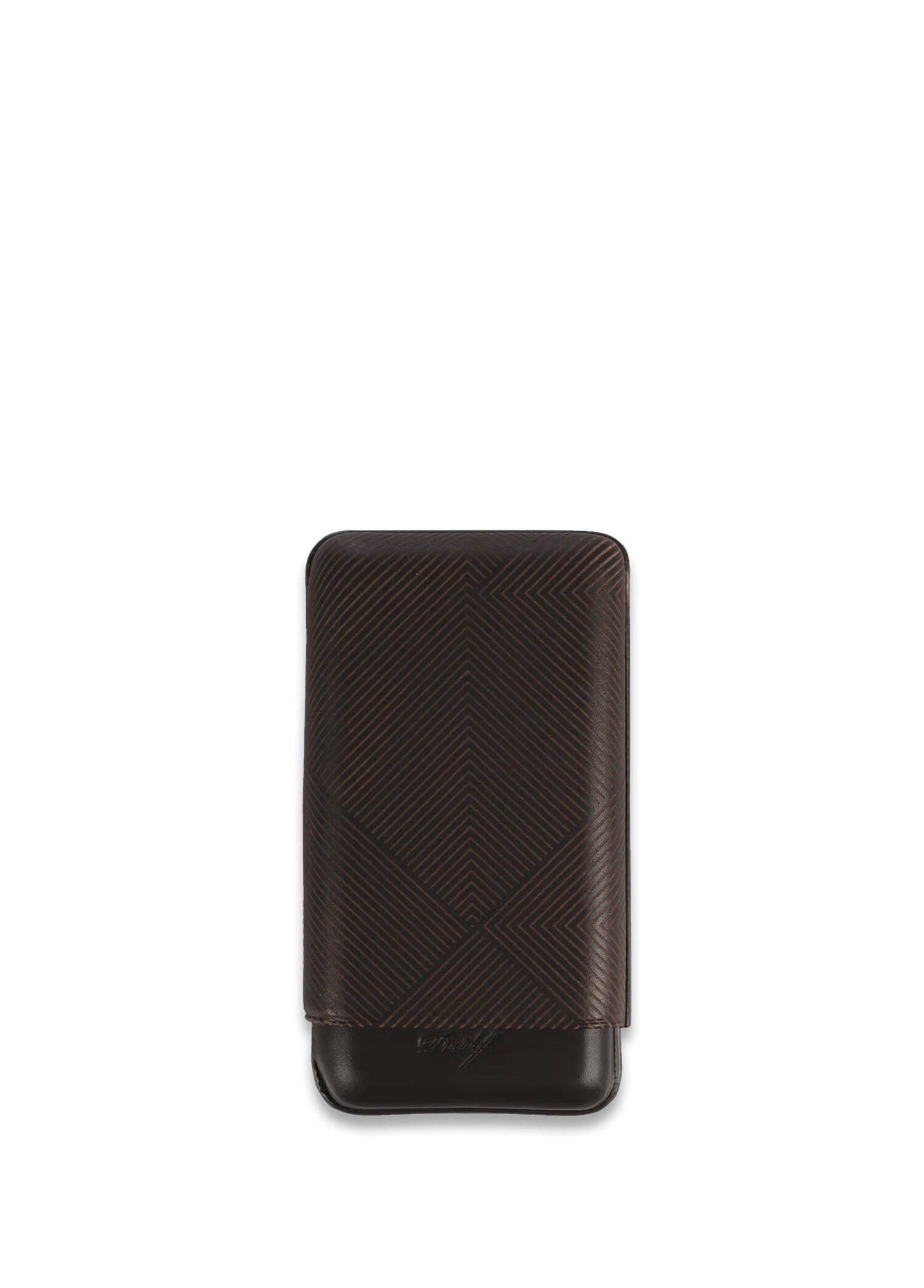 Leaf Kahve Deri 64 Ring XL 3'lü Puro Kılıfı