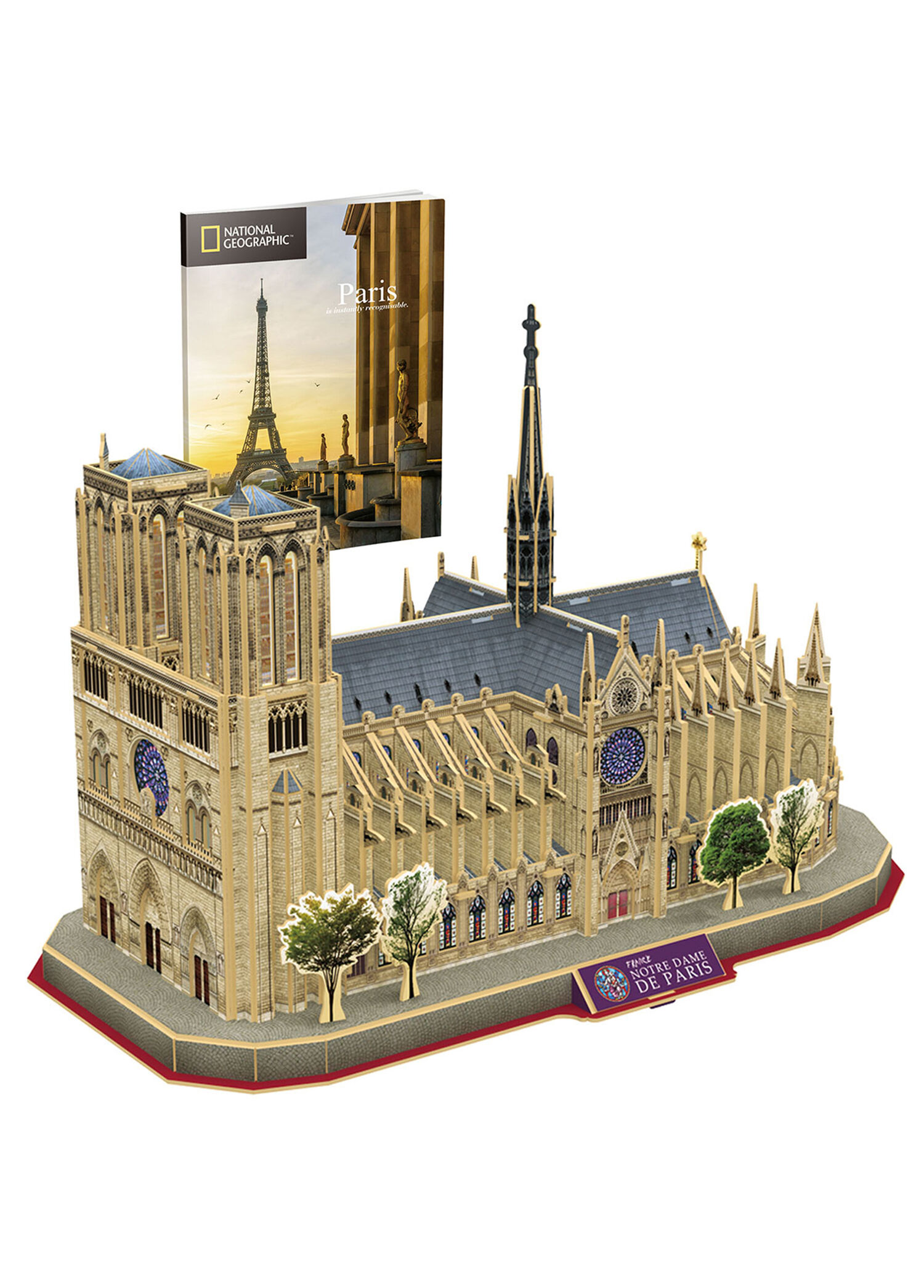National Geographic Serisi Notre Dame De Paris 3D Puzzle 128 Parça