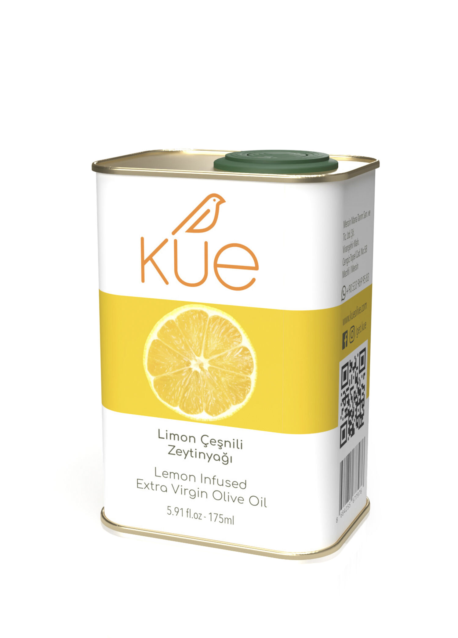 Limon Çeşnili Naturel Sızma Zeytinyağı 175 ml