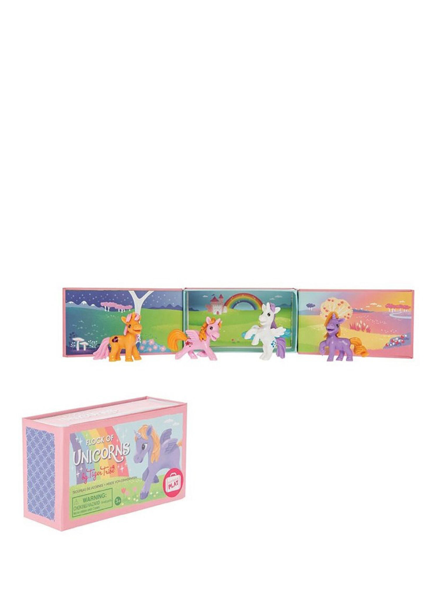 Unicorn Sahneli Hayvan Figürleri