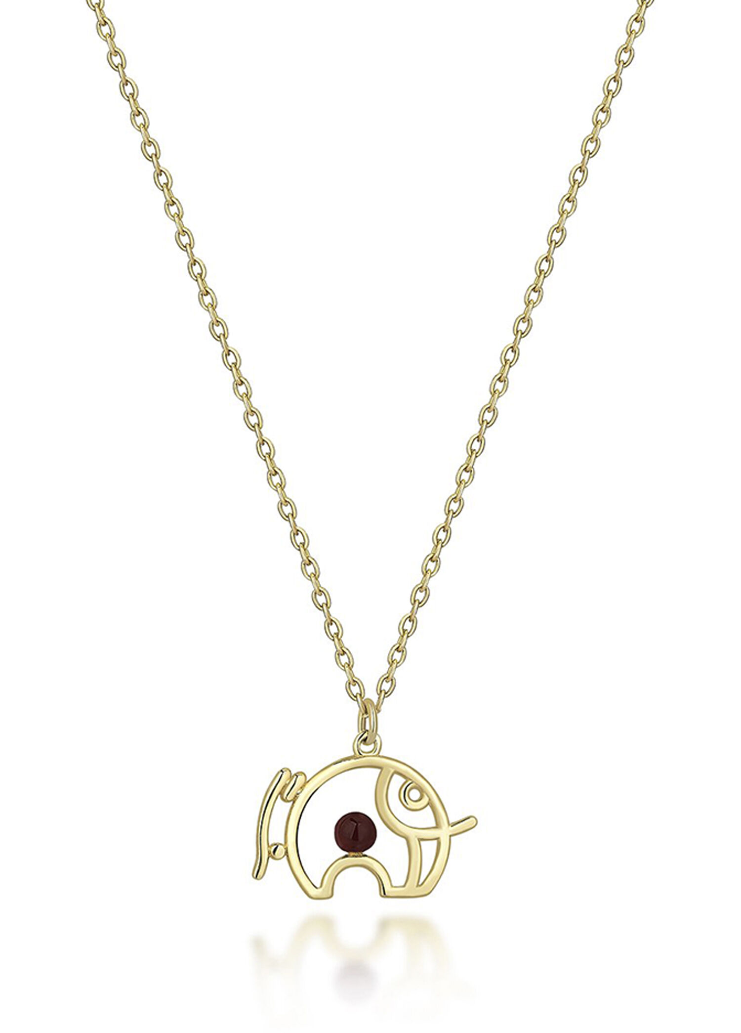 Eléfantas 14 Ayar Altın Kadın Kolye