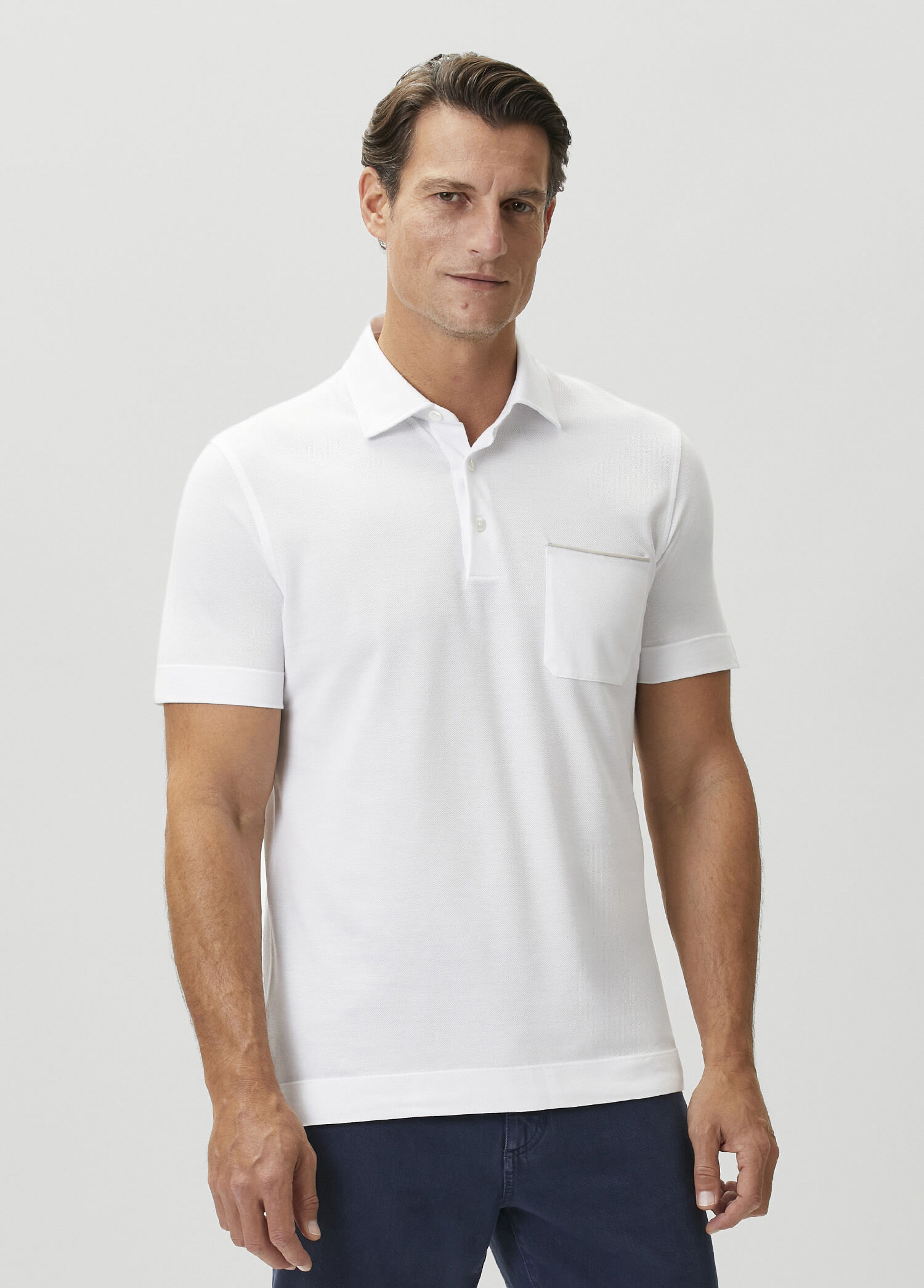 White Polo T-Shirt
