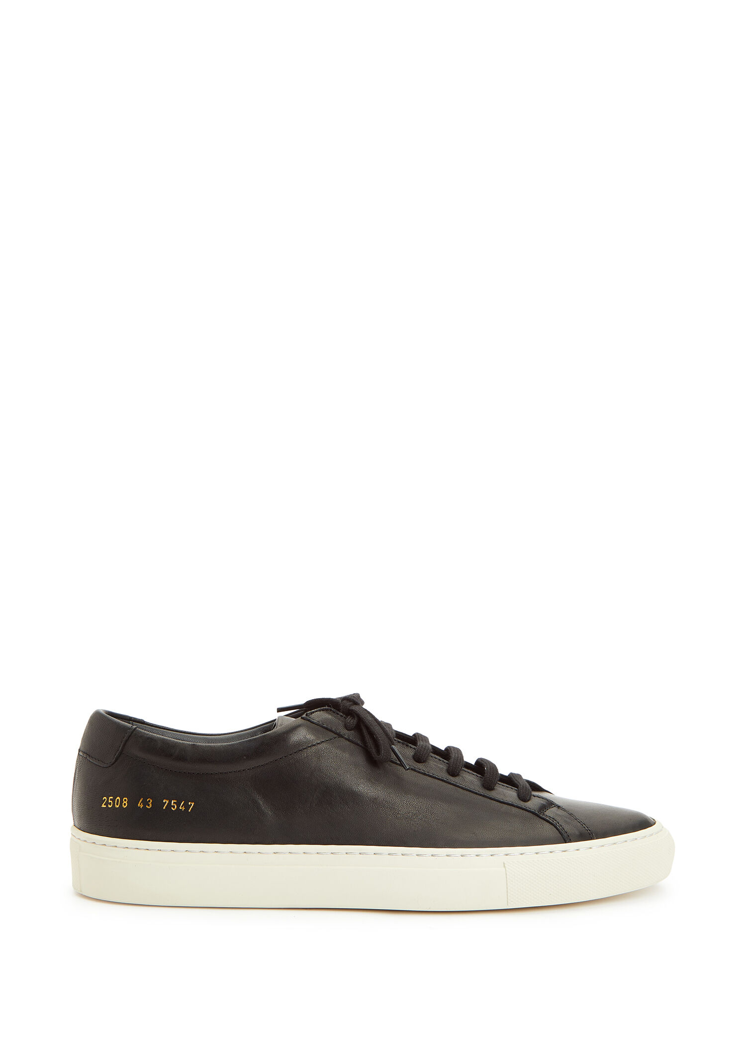 Siyah Erkek Deri Sneaker