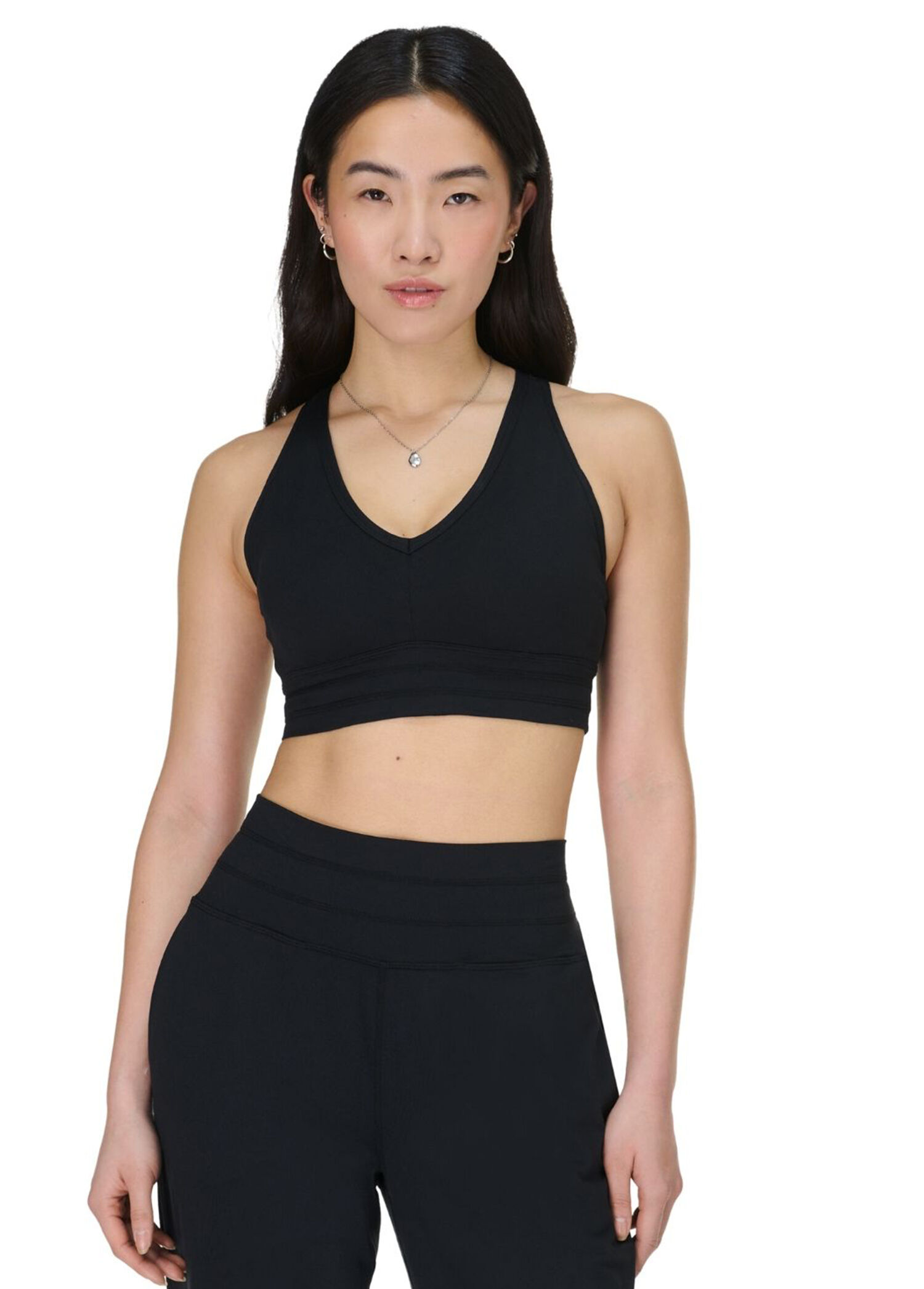 Gaia Siyah Kadın Yoga Bra Spor Atlet