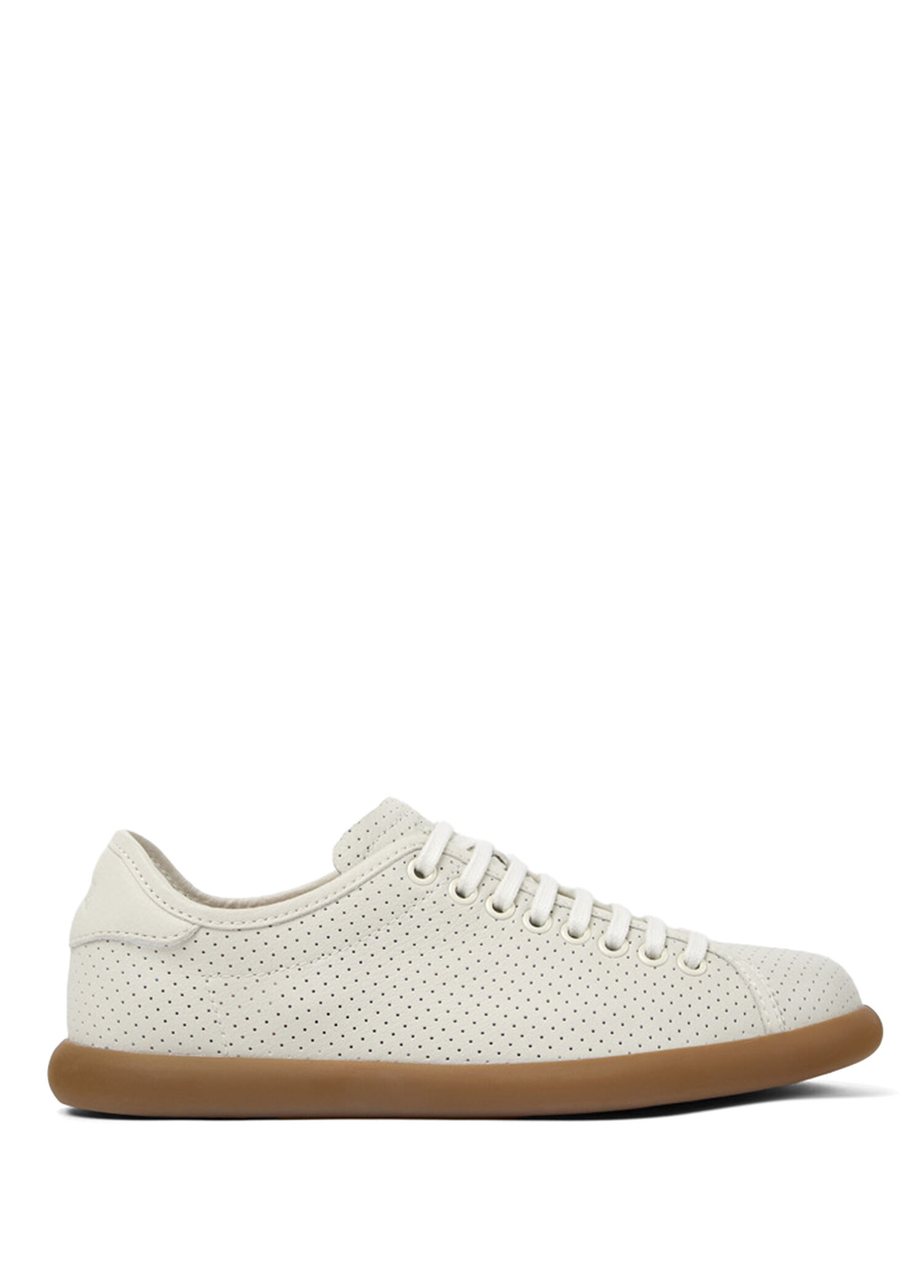 Pel Beyaz Deri Kadın Sneaker