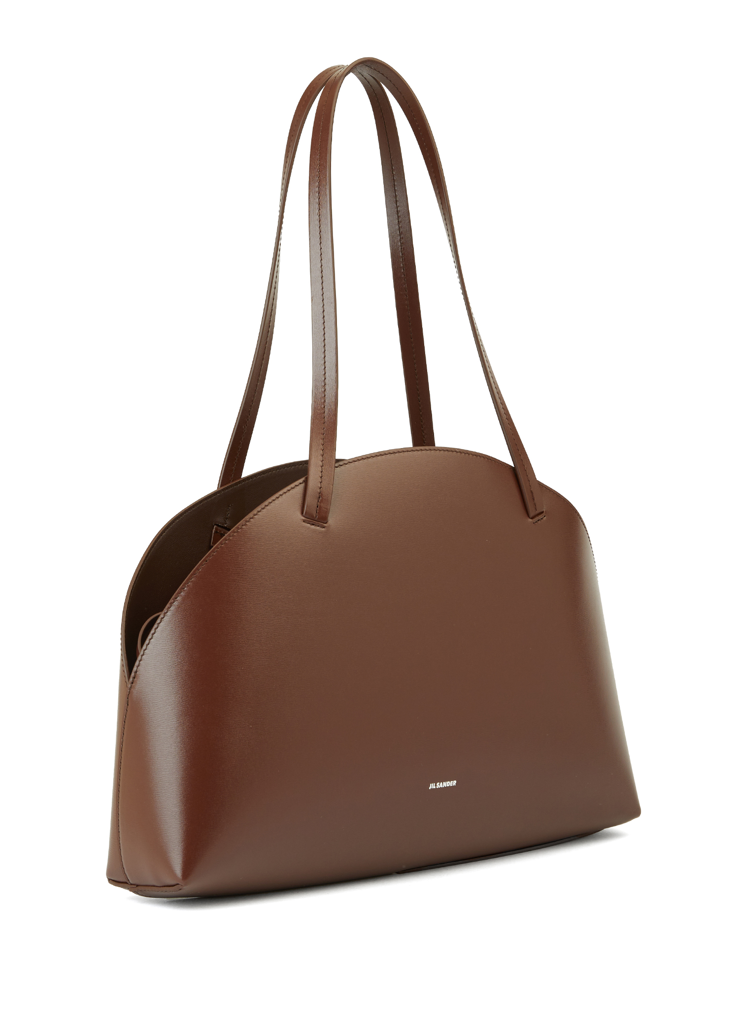 【関税&送料込】Jil Sander Black Leather Medium Curve Should Jil sander Medium shoulder bag 