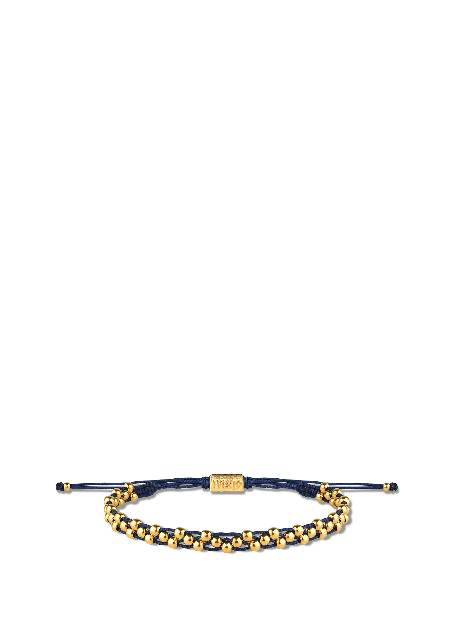 Orbis Aurum Blue Men's Silver Bracelet