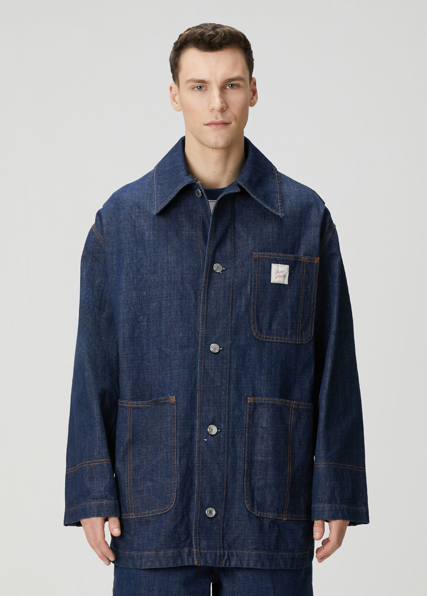 Lacivert Denim Ceket
