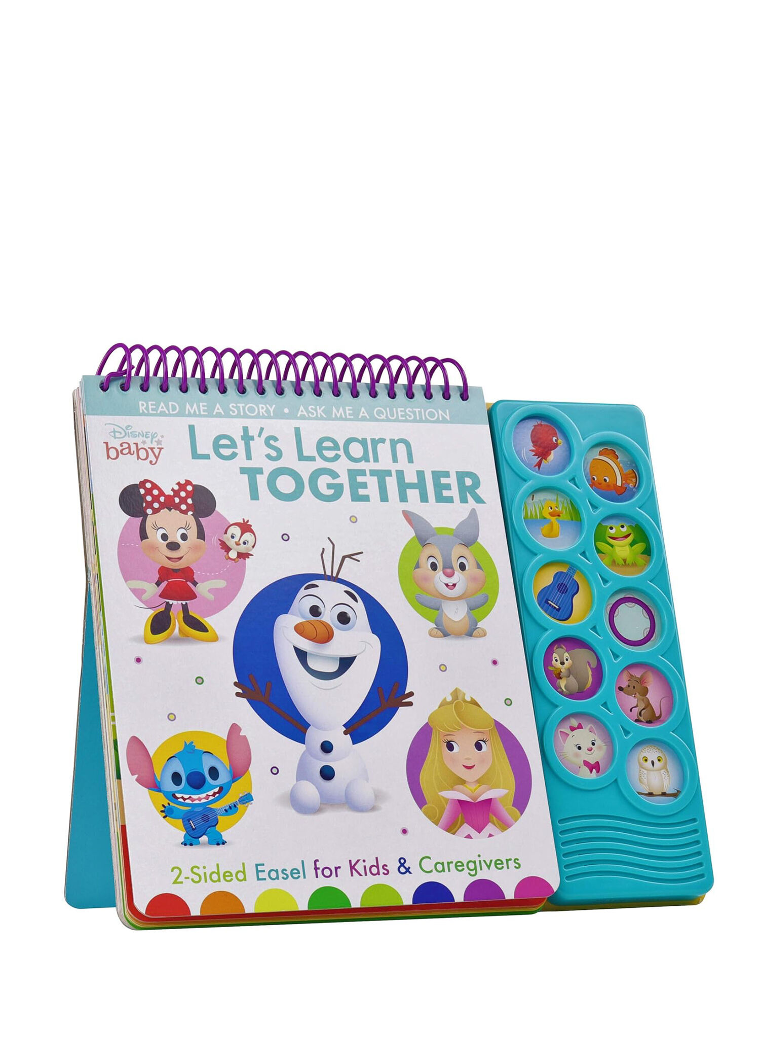 Disney Baby Minnie Mouse, Frozen, Princess and More!: Let's Learn Together Çocuk Yabancı Dil Kitabı