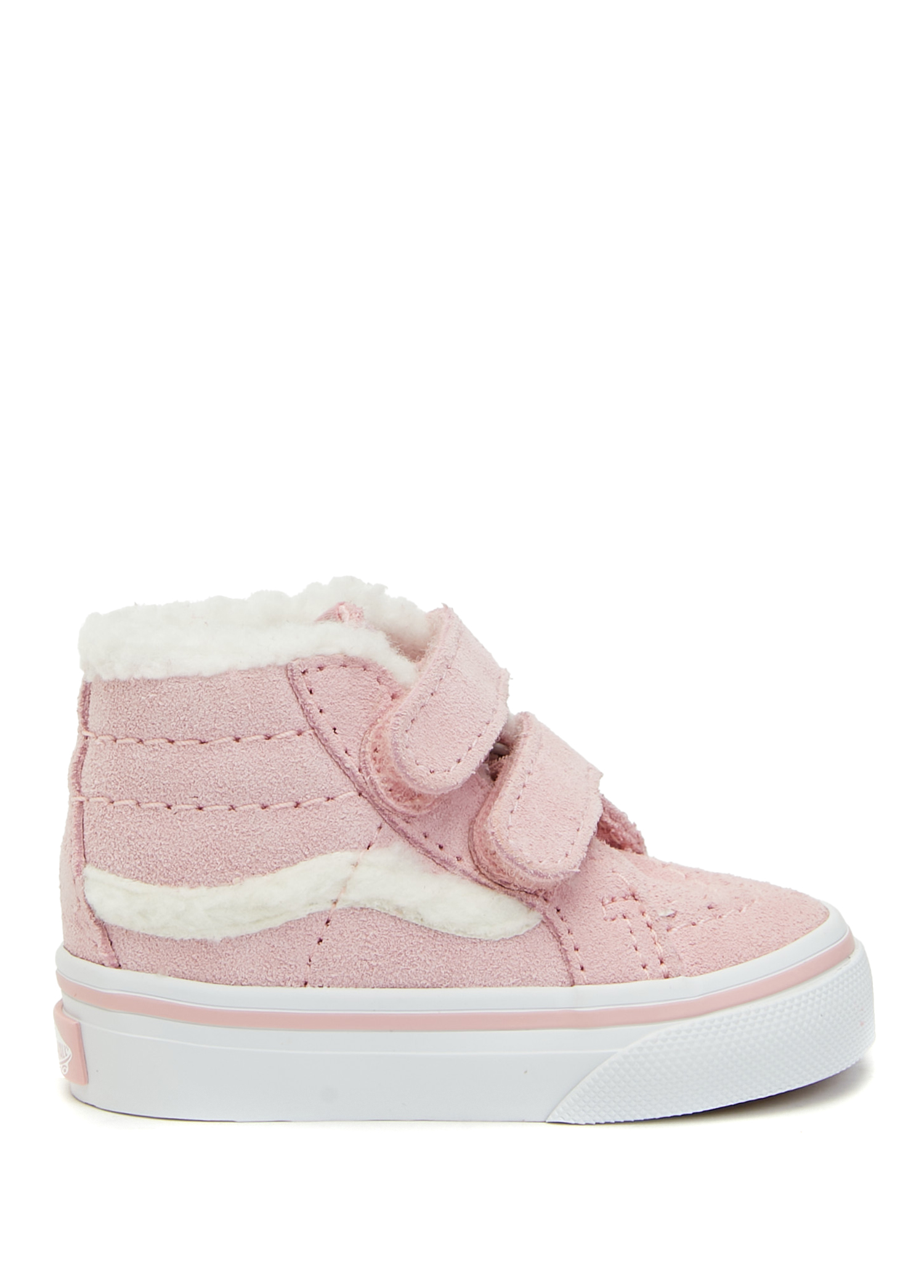 SK8-Mid Reissue Pembe Unisex Çocuk Deri Sneaker