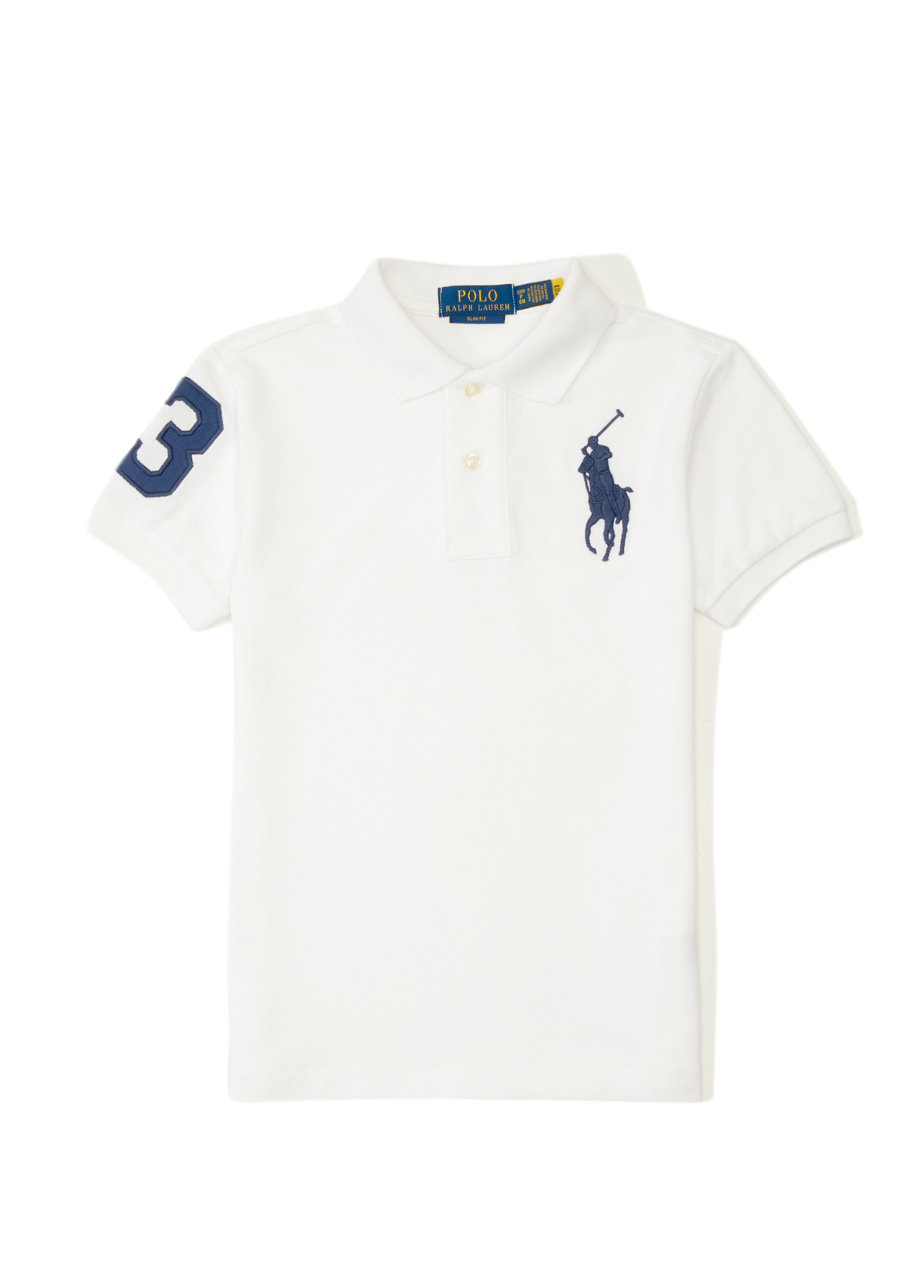 Beyaz Çocuk Polo T-shirt