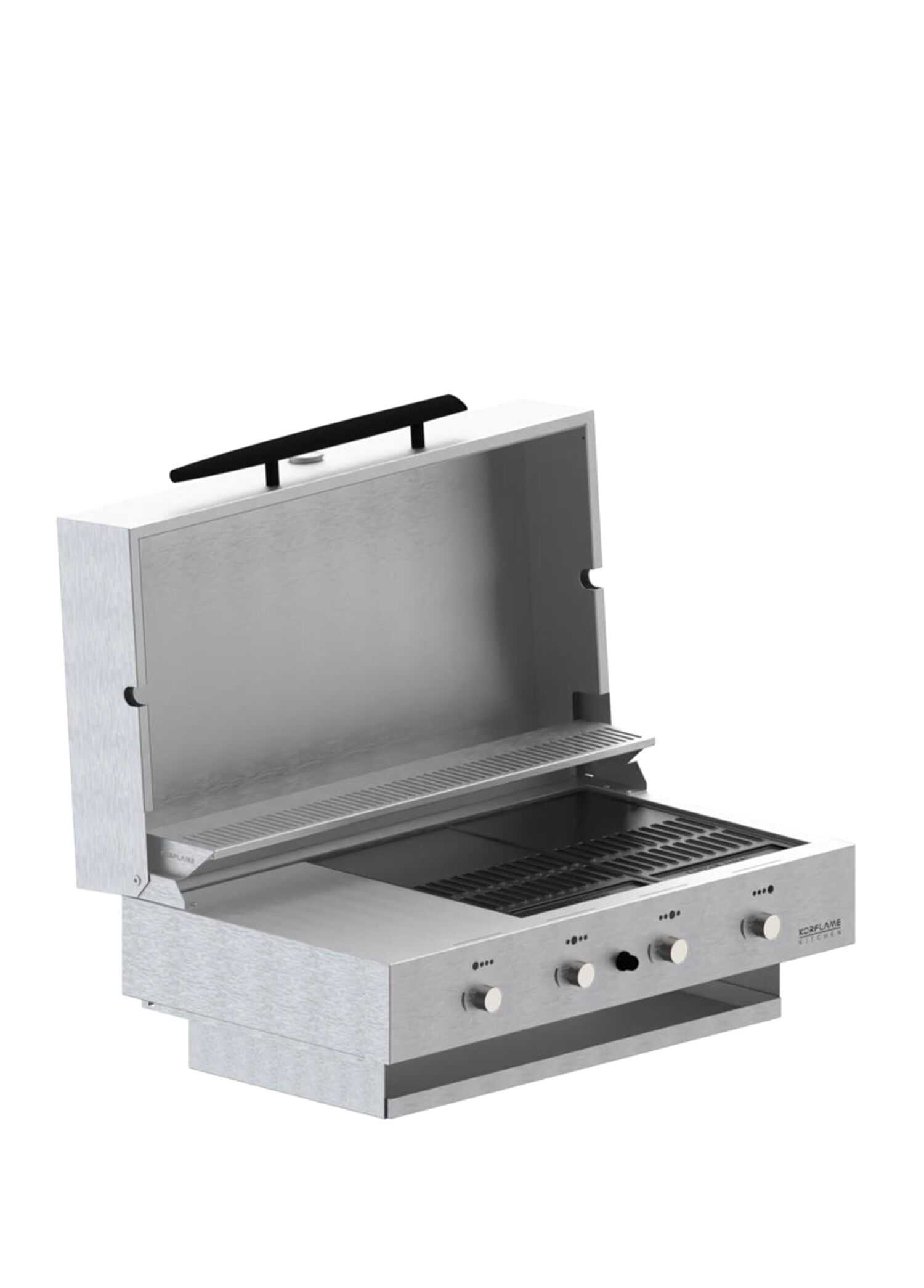 Pure Cook Module Tezgah Üstü Gazlı Barbekü