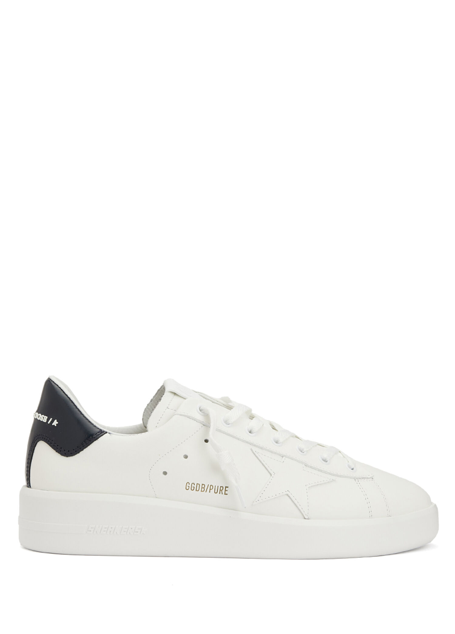 Pure Mavi Beyaz Erkek Deri Sneaker
