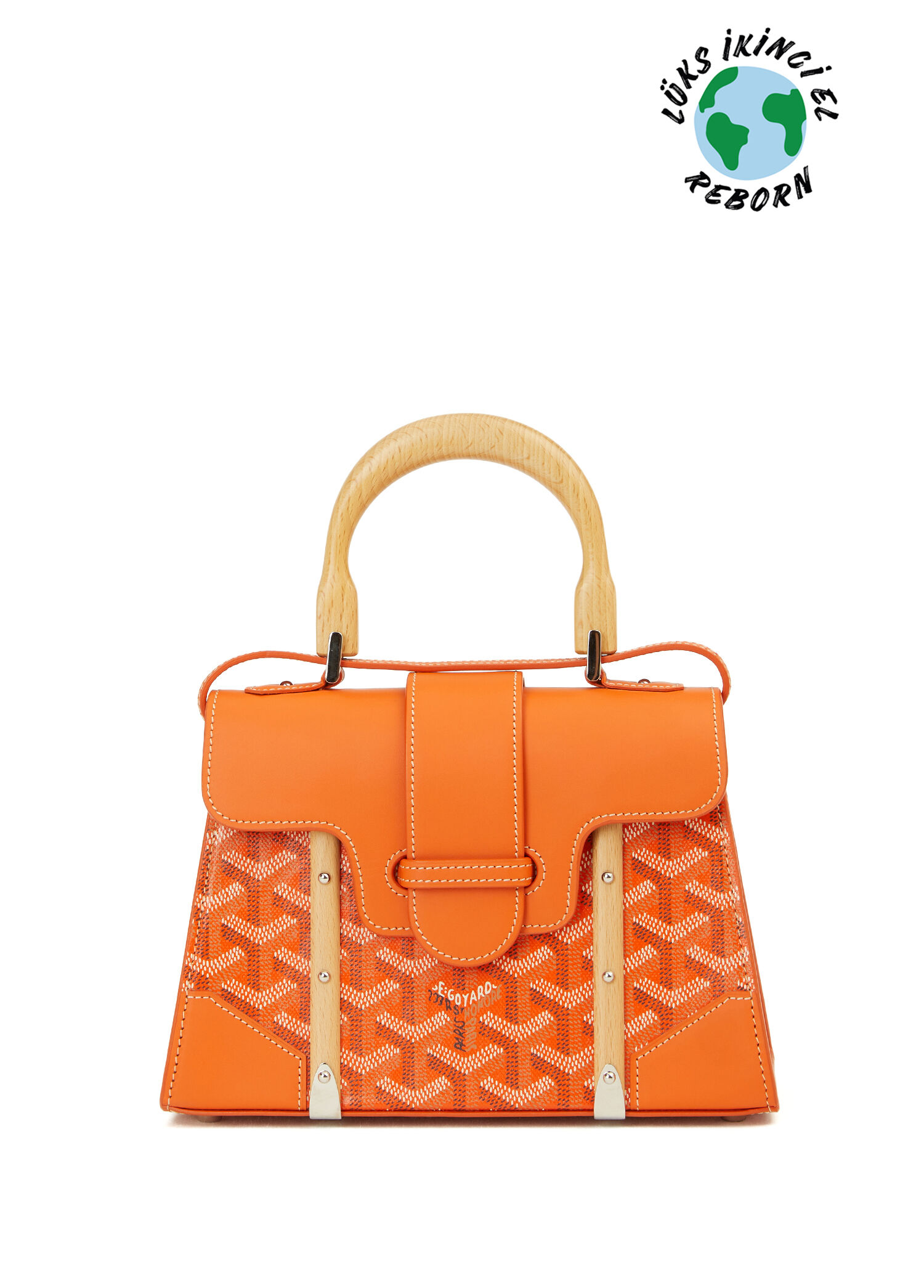 Beymen Reborn - Goyard Saigon Mini Çanta - Turuncu
