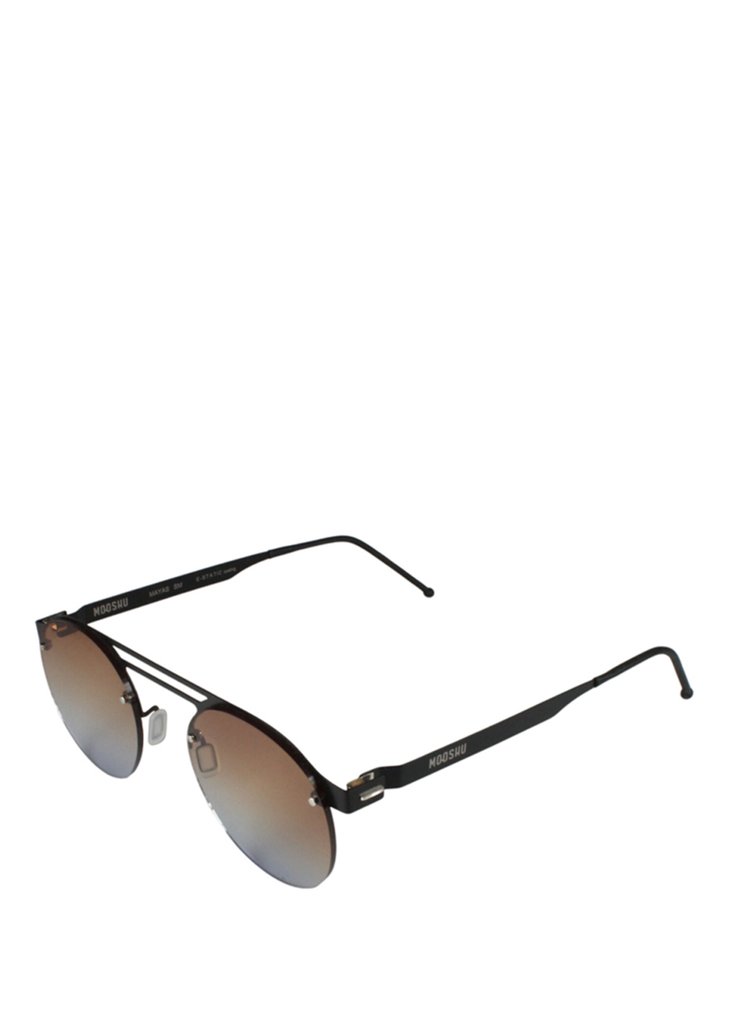 Mayas Sm Siyah Metal Unisex Güneş Gözlüğü